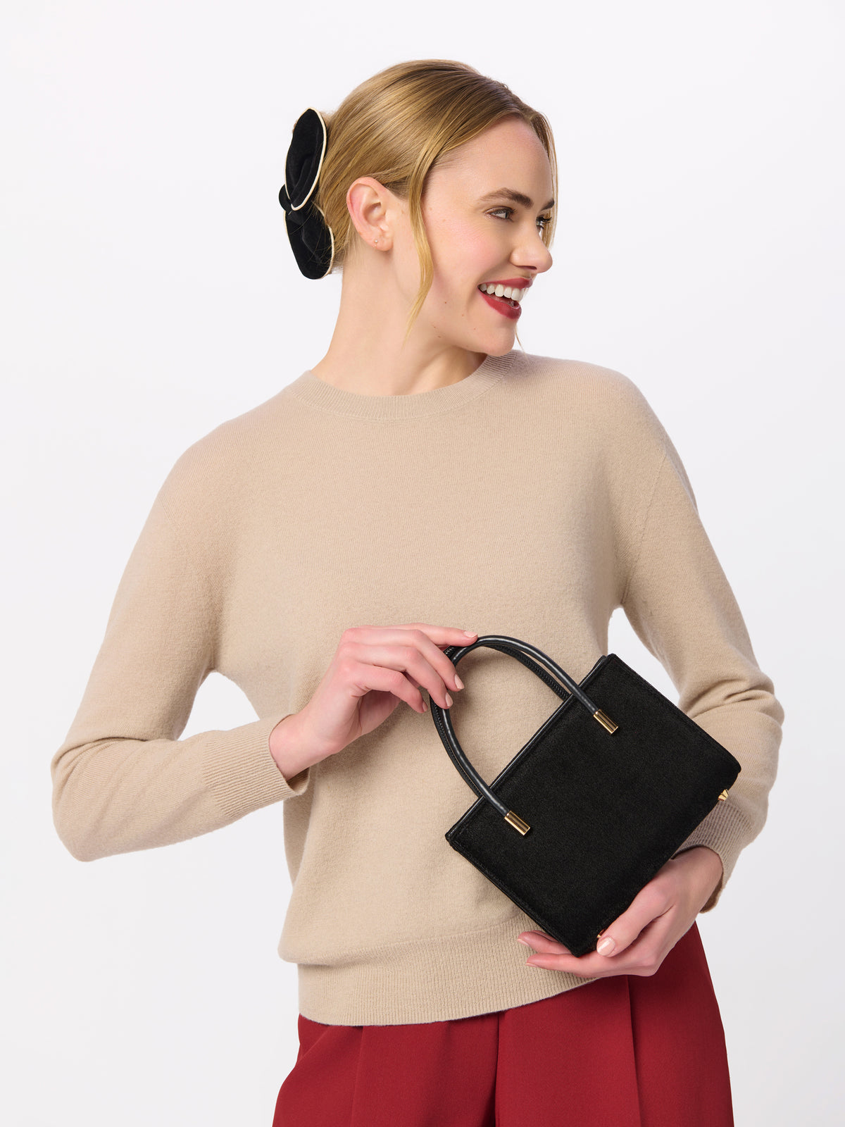 Shiraleah Charlotte Top Handle Bag BLACK / OS