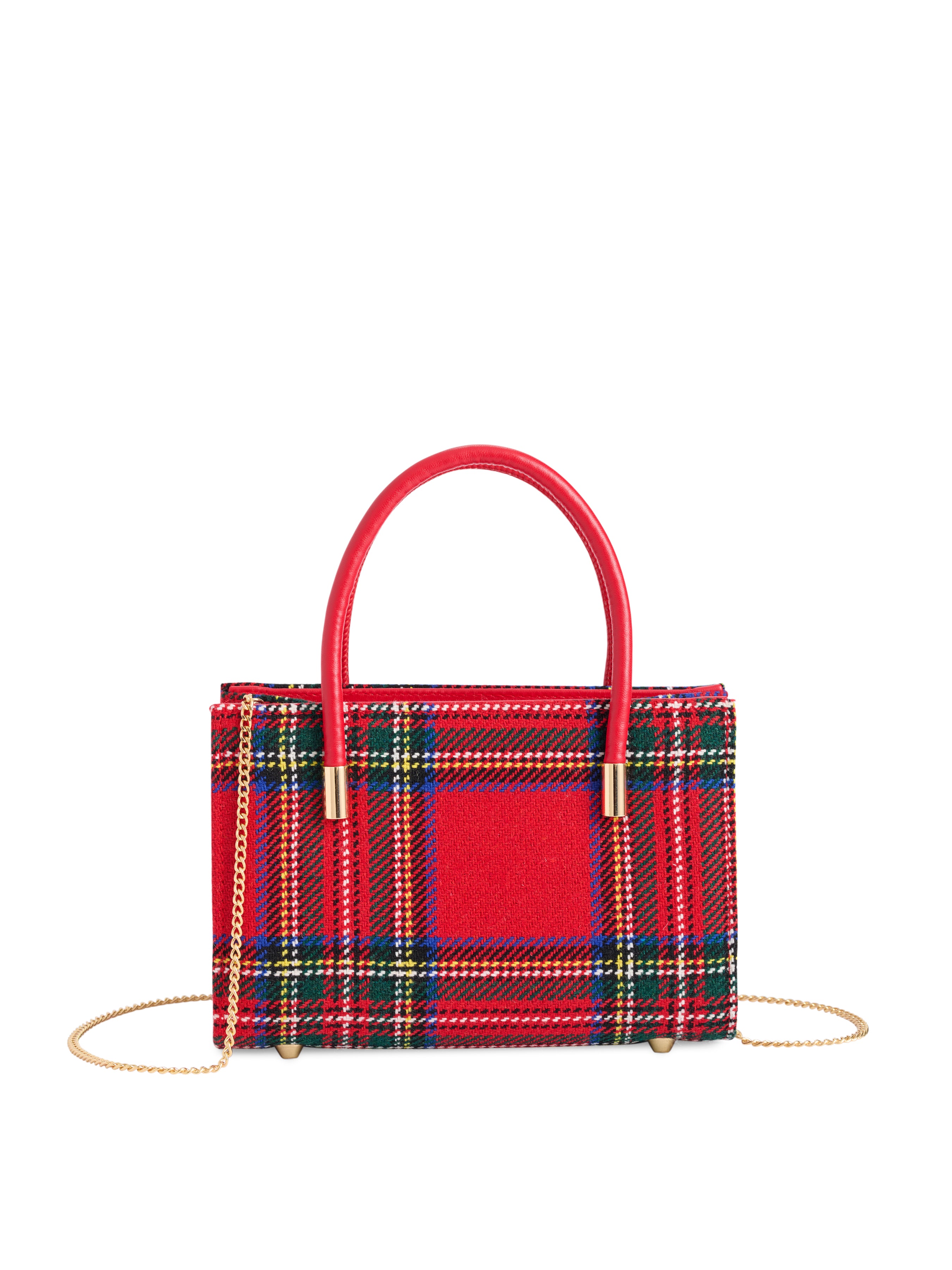 Shiraleah Charlotte Top Handle Bag RED / OS