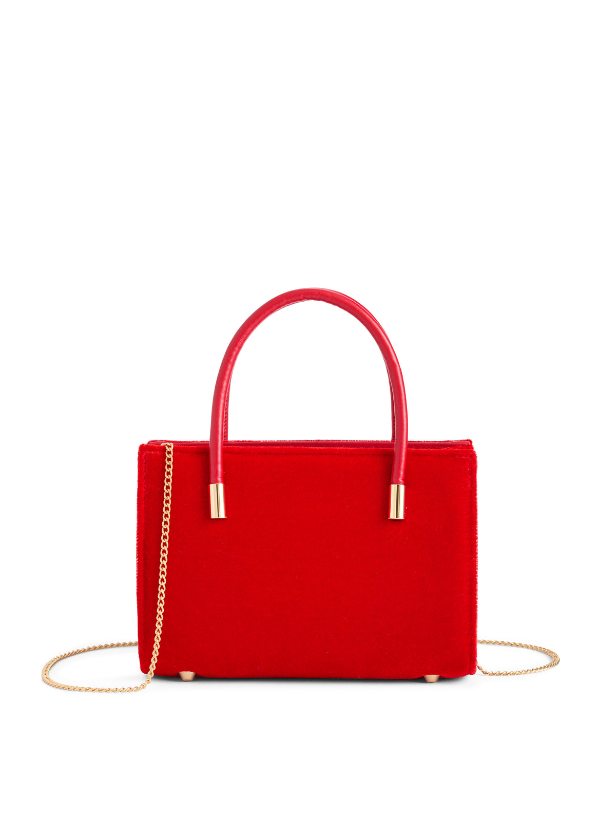 Shiraleah Charlotte Top Handle Bag SCARLET / OS