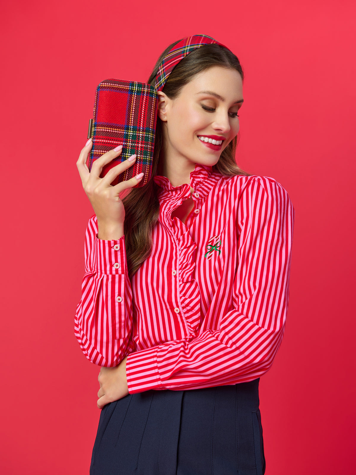 Shiraleah Scottie Minaudière RED / OS