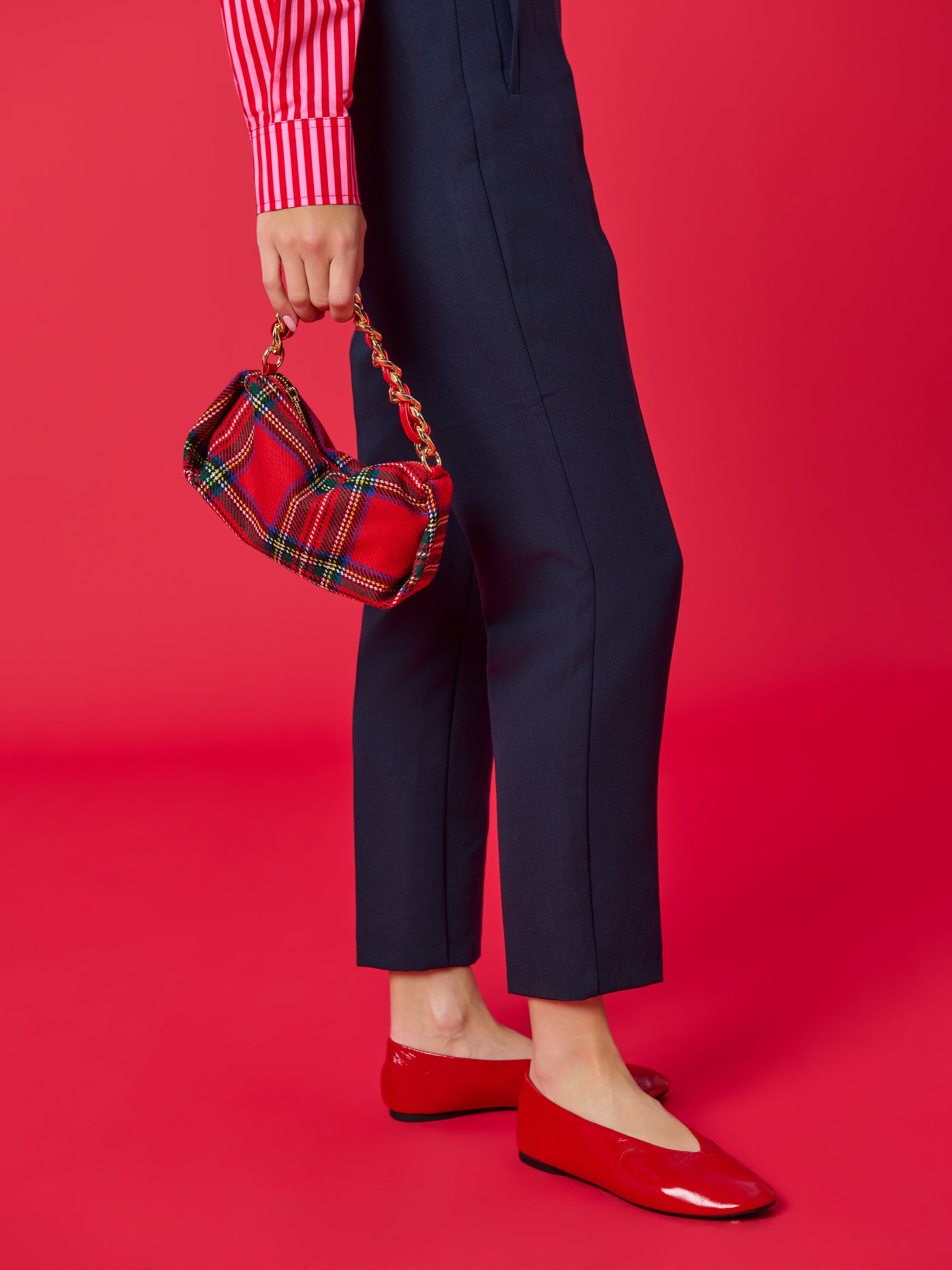 Shiraleah Scottie Top Handle Bag RED / OS