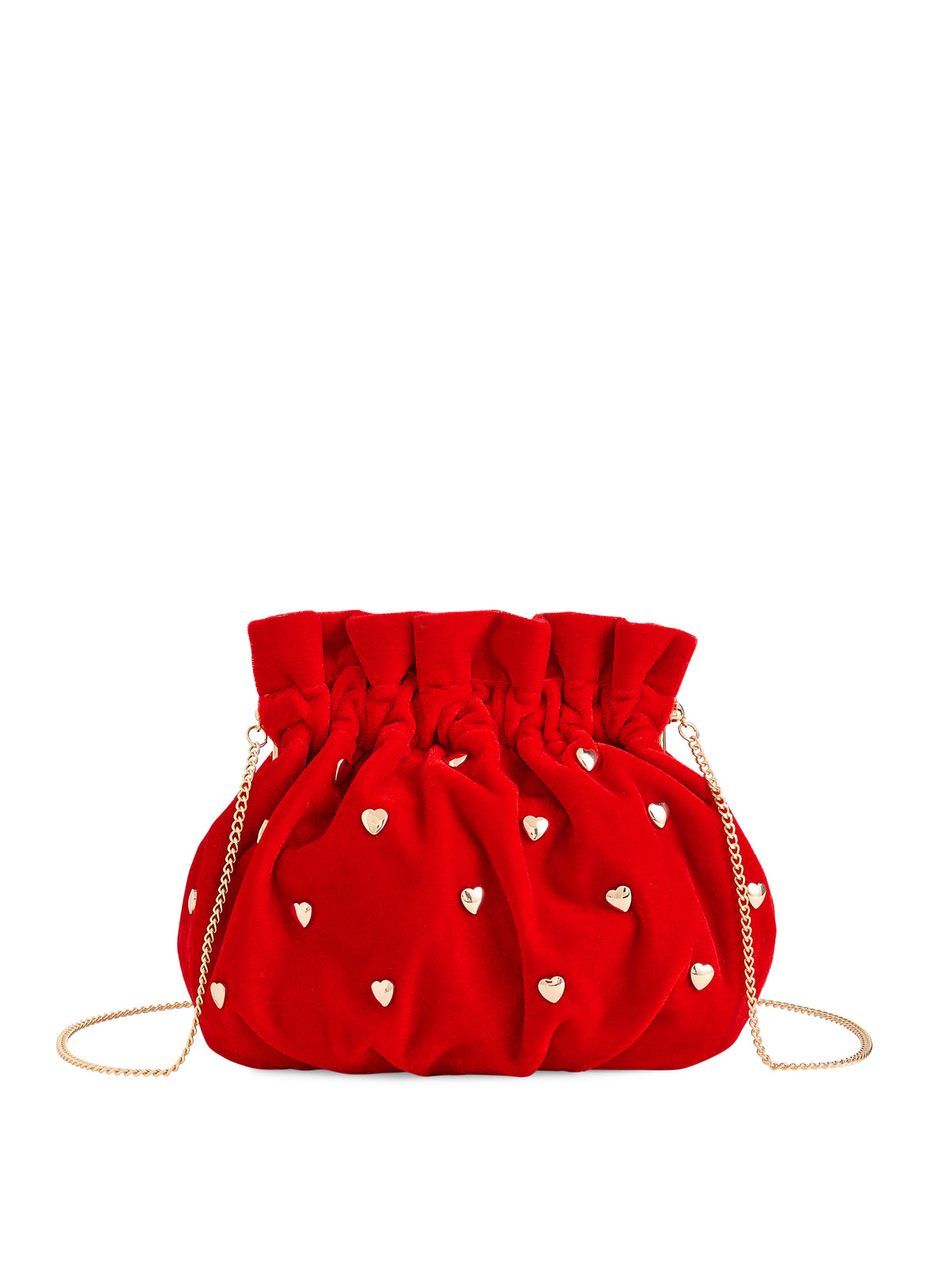 Shiraleah Love Frame Clutch SCARLET / OS