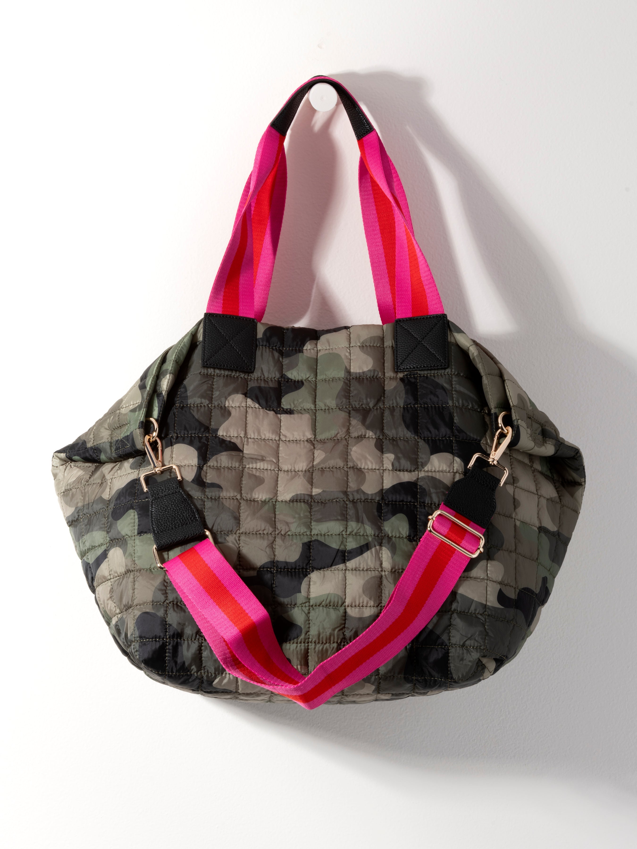 Shiraleah Ezra Travel Tote CAMO