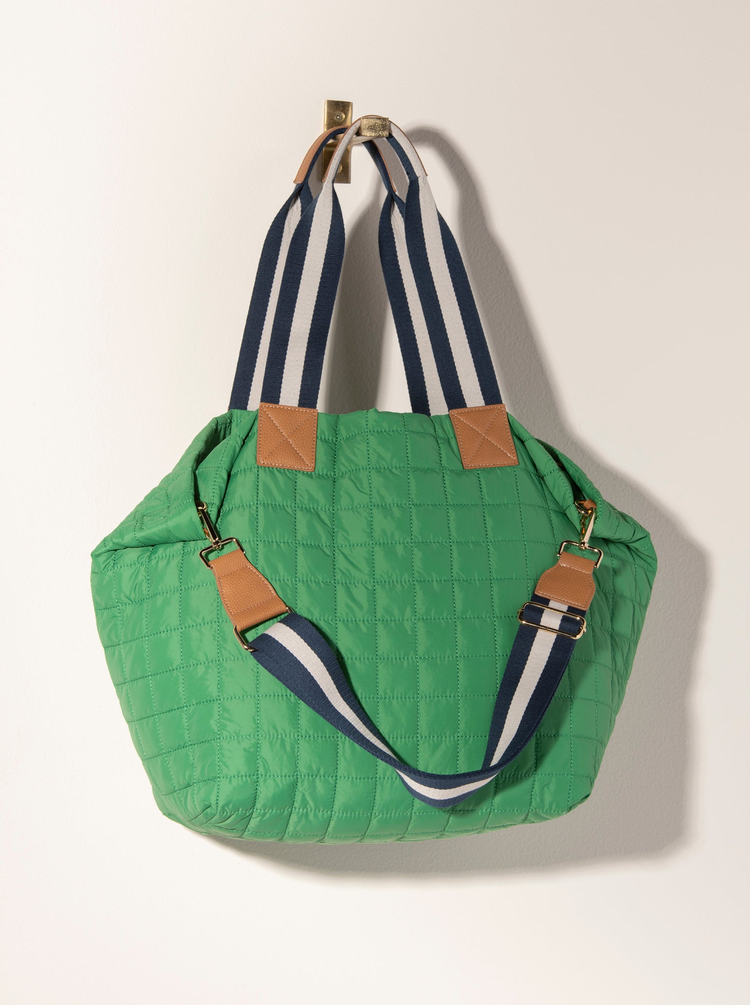 Shiraleah Ezra Travel Tote GREEN