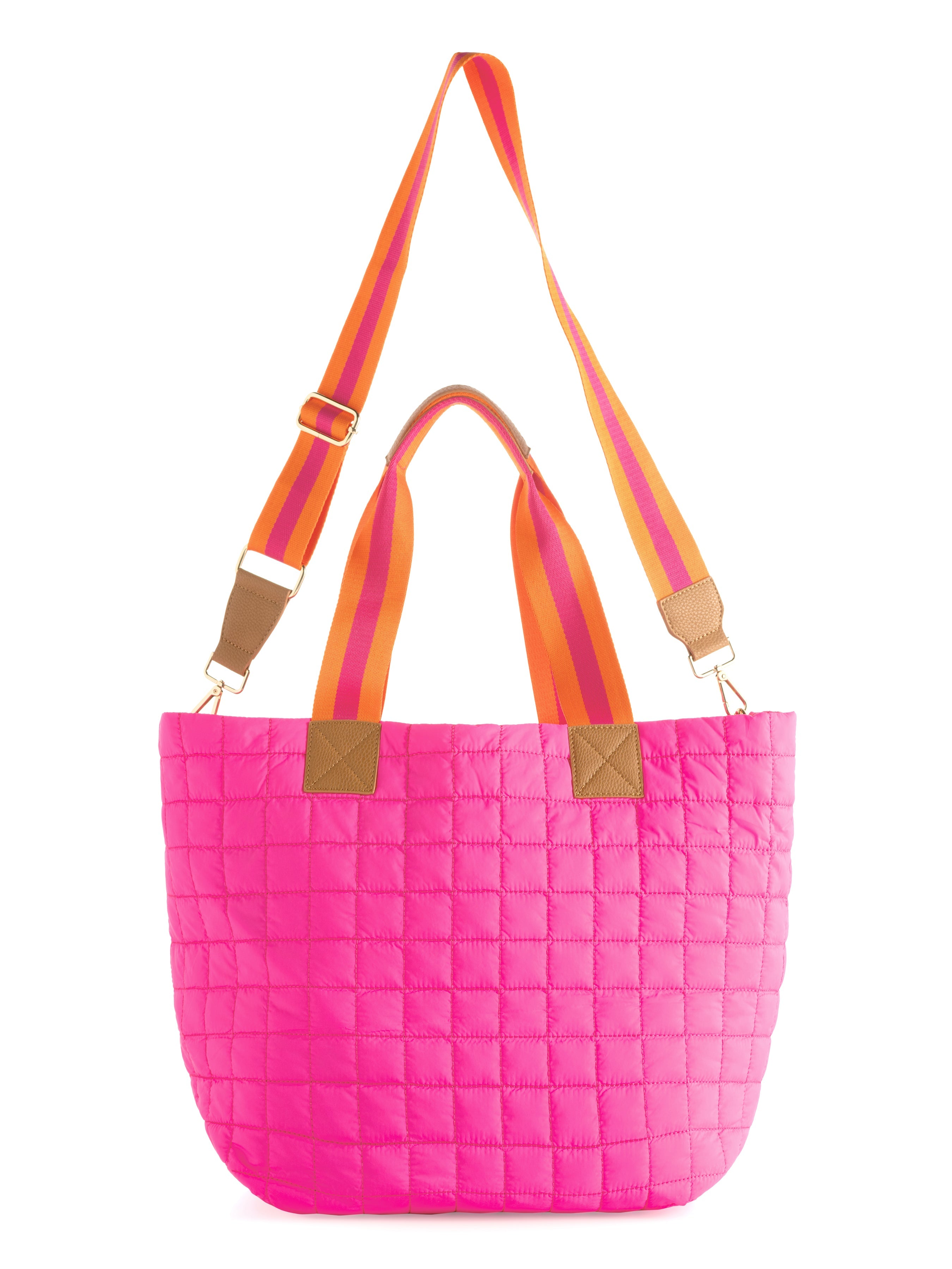 Shiraleah Ezra Travel Tote MAGENTA