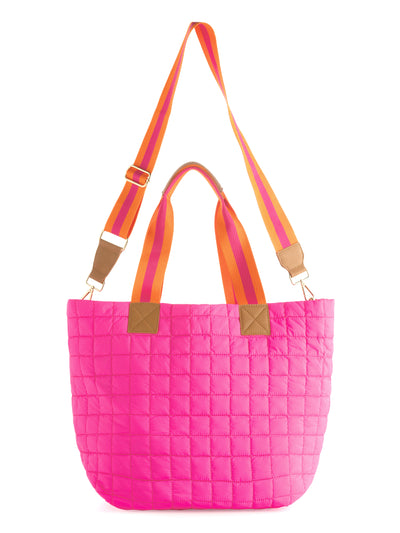 Shiraleah Ezra Travel Tote, Magenta