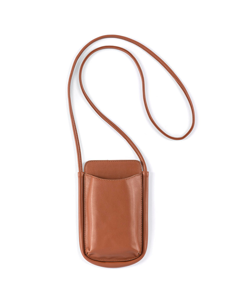 Shiraleah Charlotte Phone Cross-Body SADDLE