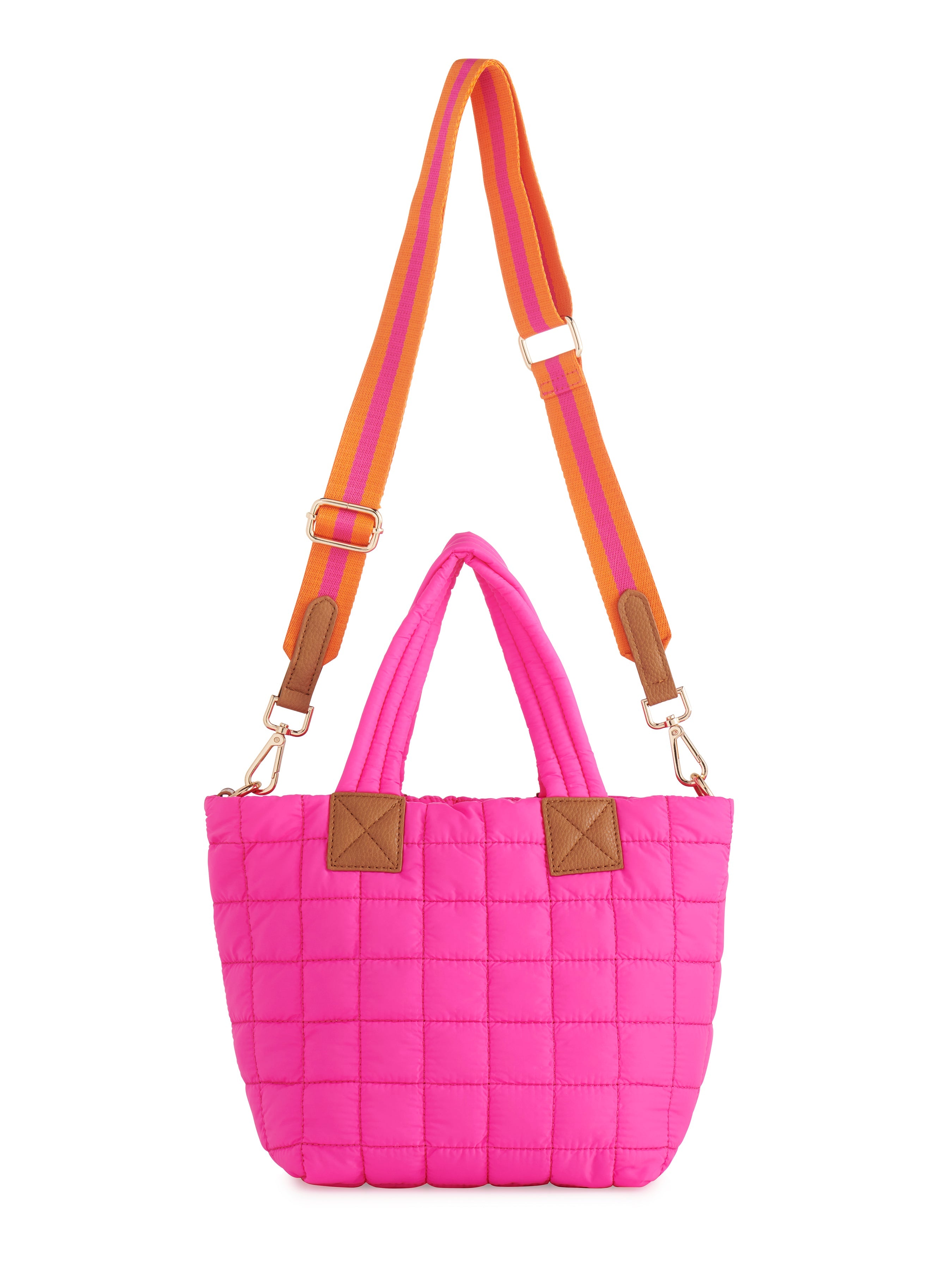 Shiraleah Ezra Mini Tote Cross-Body MAGENTA