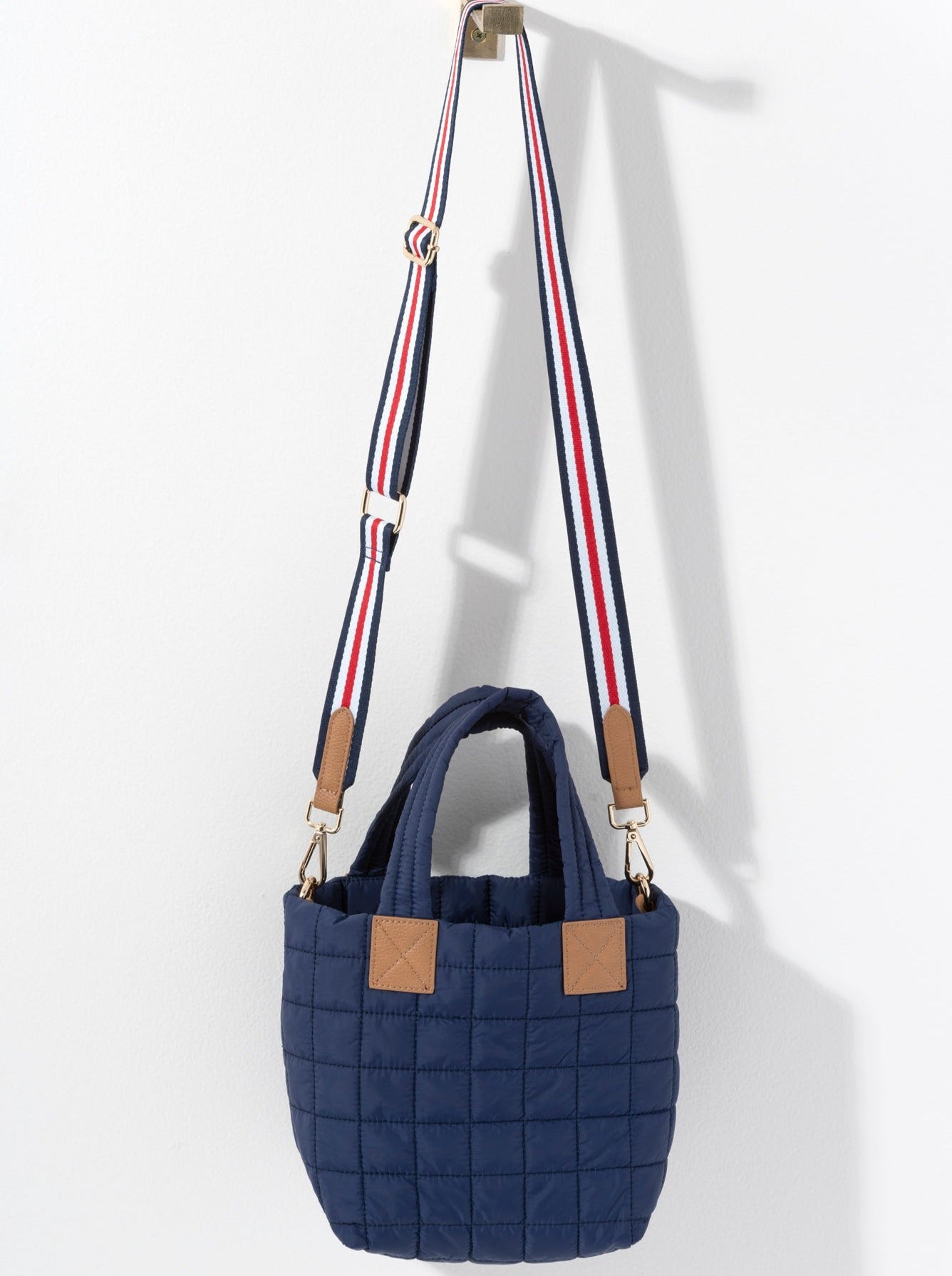 Shiraleah Ezra Mini Tote Cross-Body NAVY