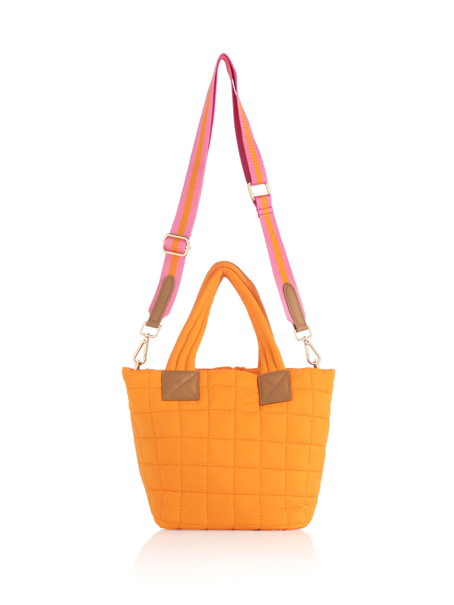 Shiraleah Ezra Mini Tote Cross-Body ORANGE