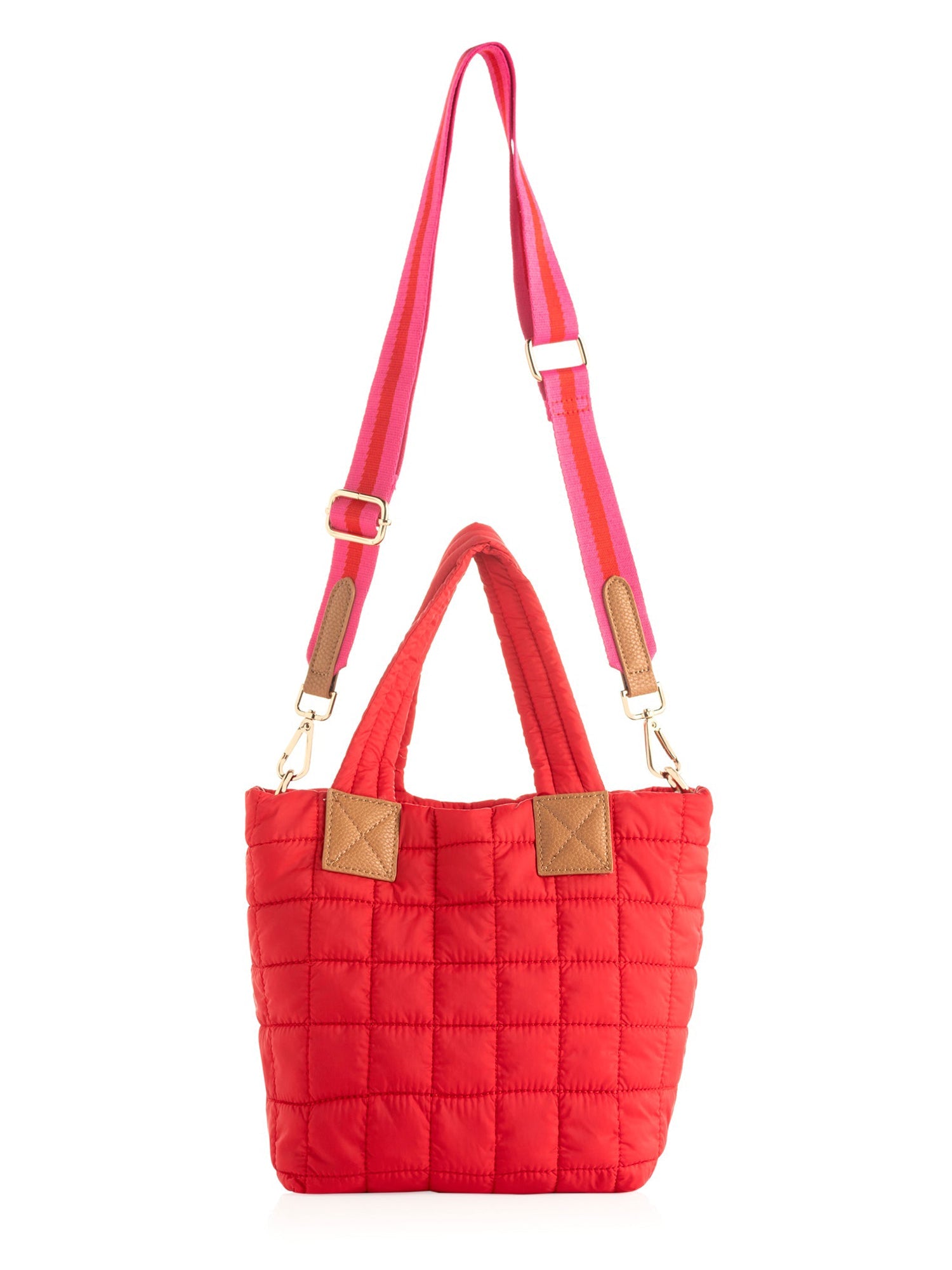 Shiraleah Ezra Mini Tote Cross-Body RED