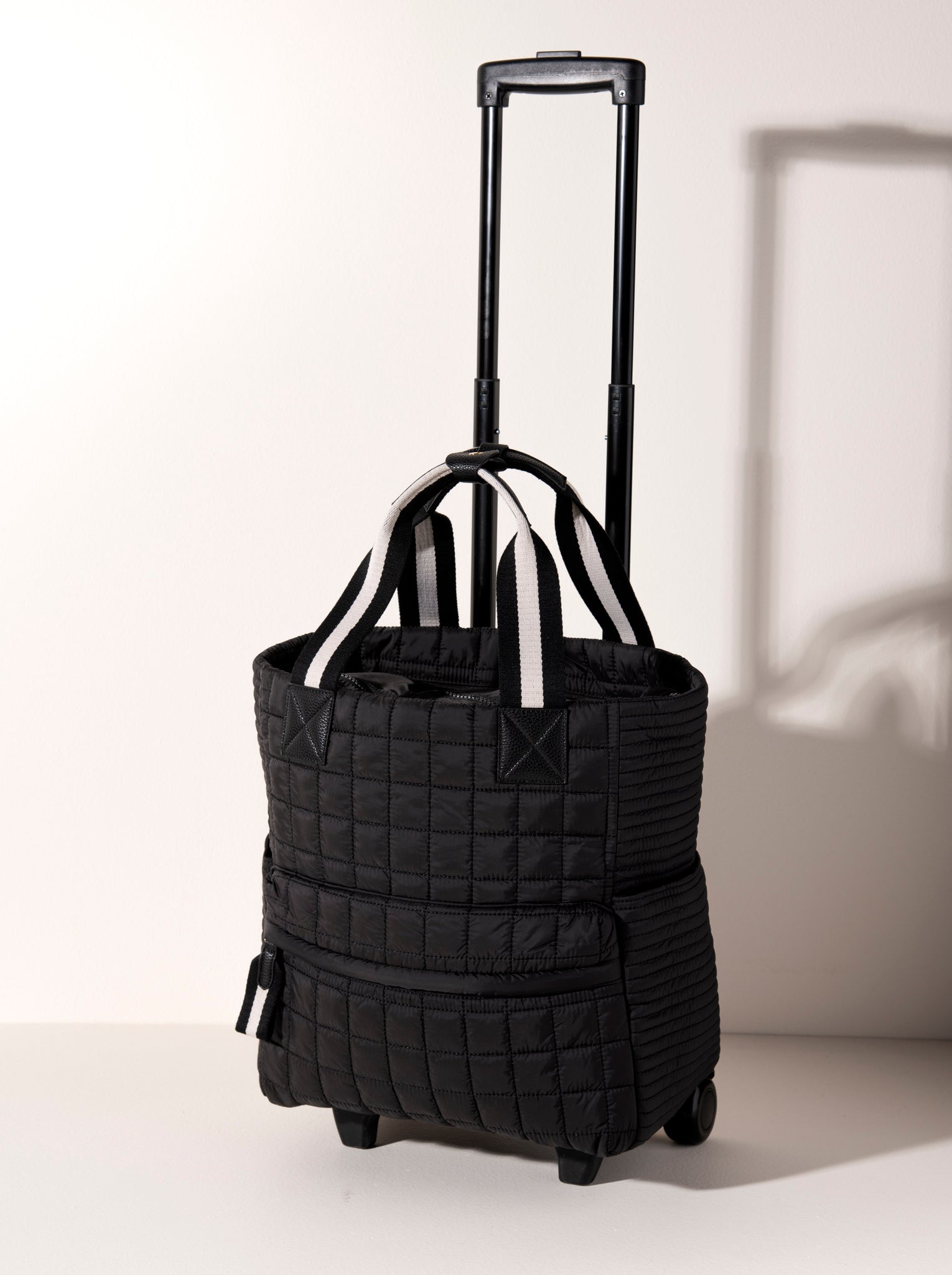 Shiraleah Ezra Roller Tote BLACK