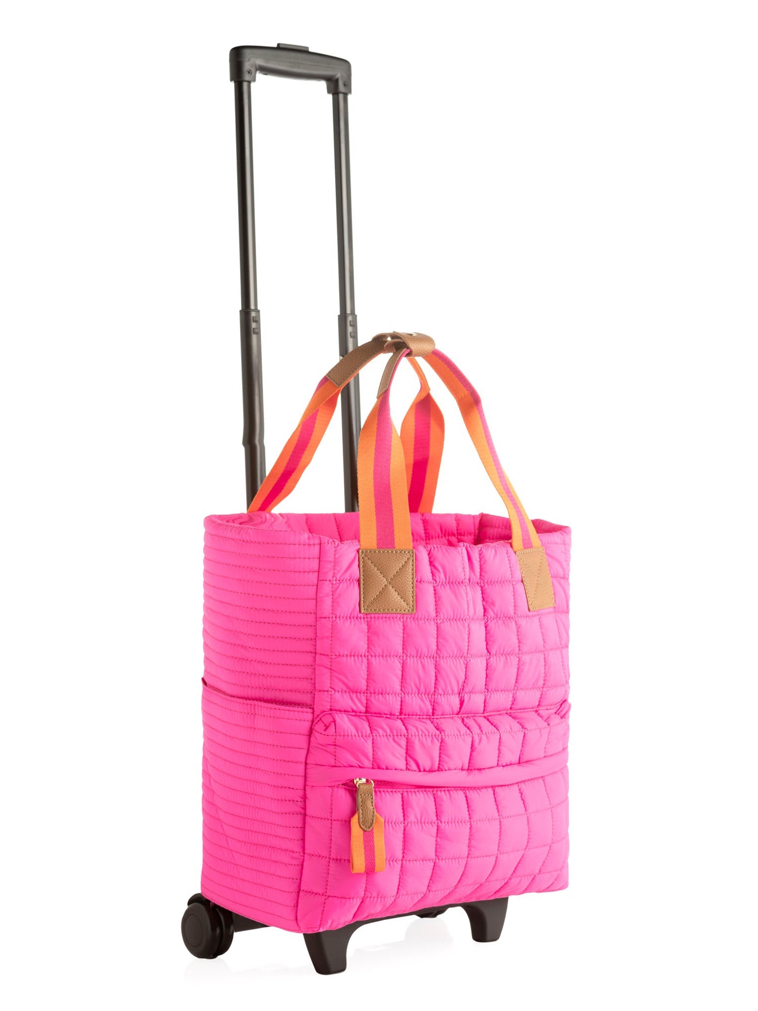 Shiraleah Ezra Roller Tote MAGENTA