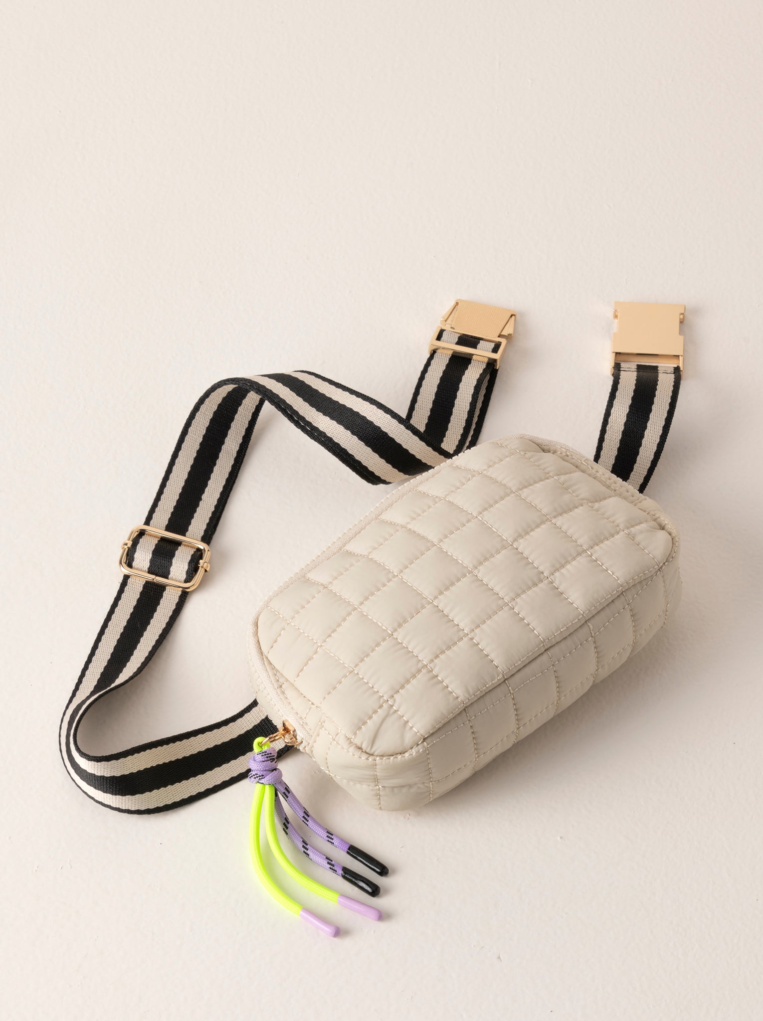 Shiraleah Ezra Belt Bag IVORY