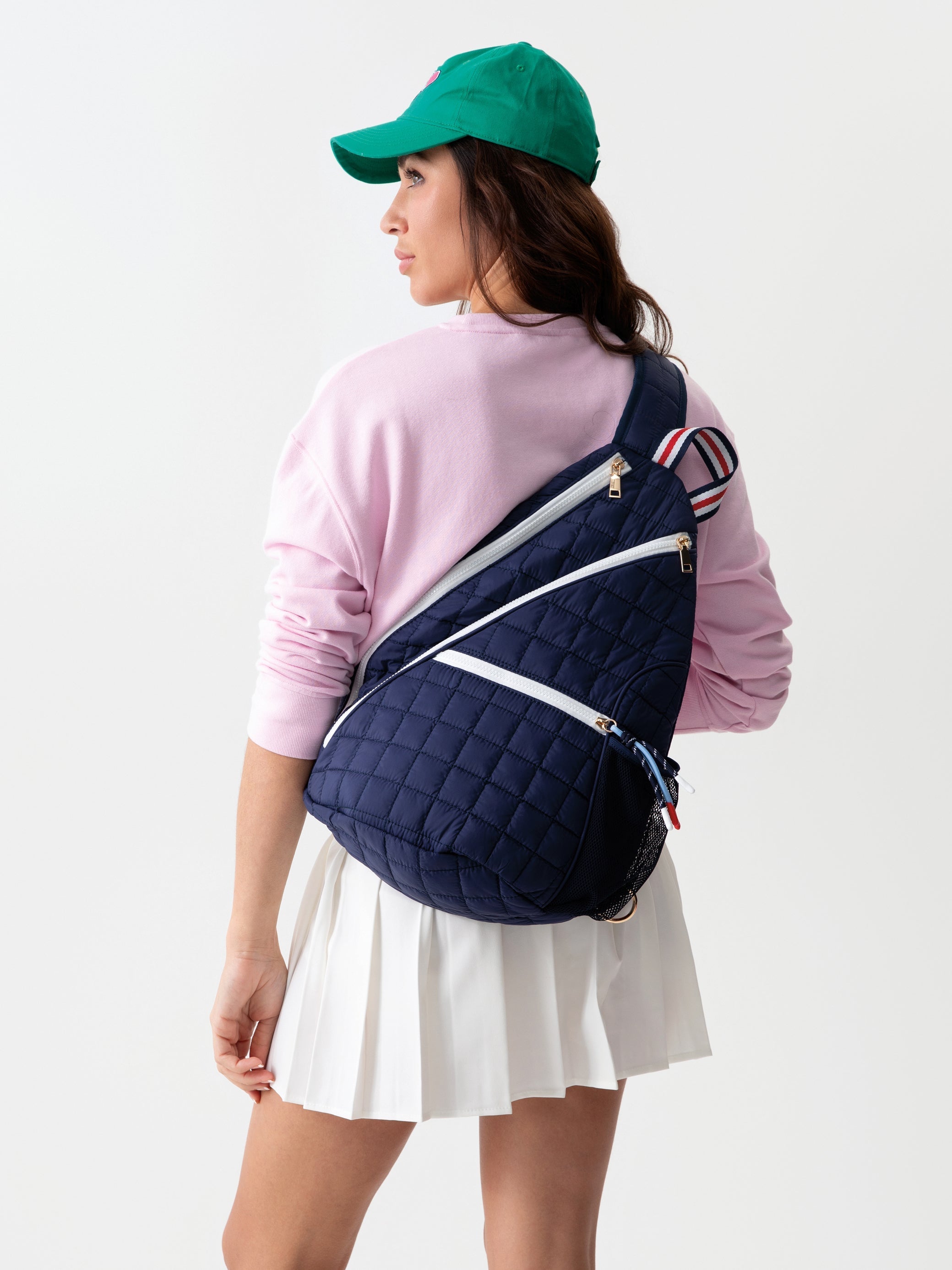 Shiraleah Ezra Sling Bag NAVY