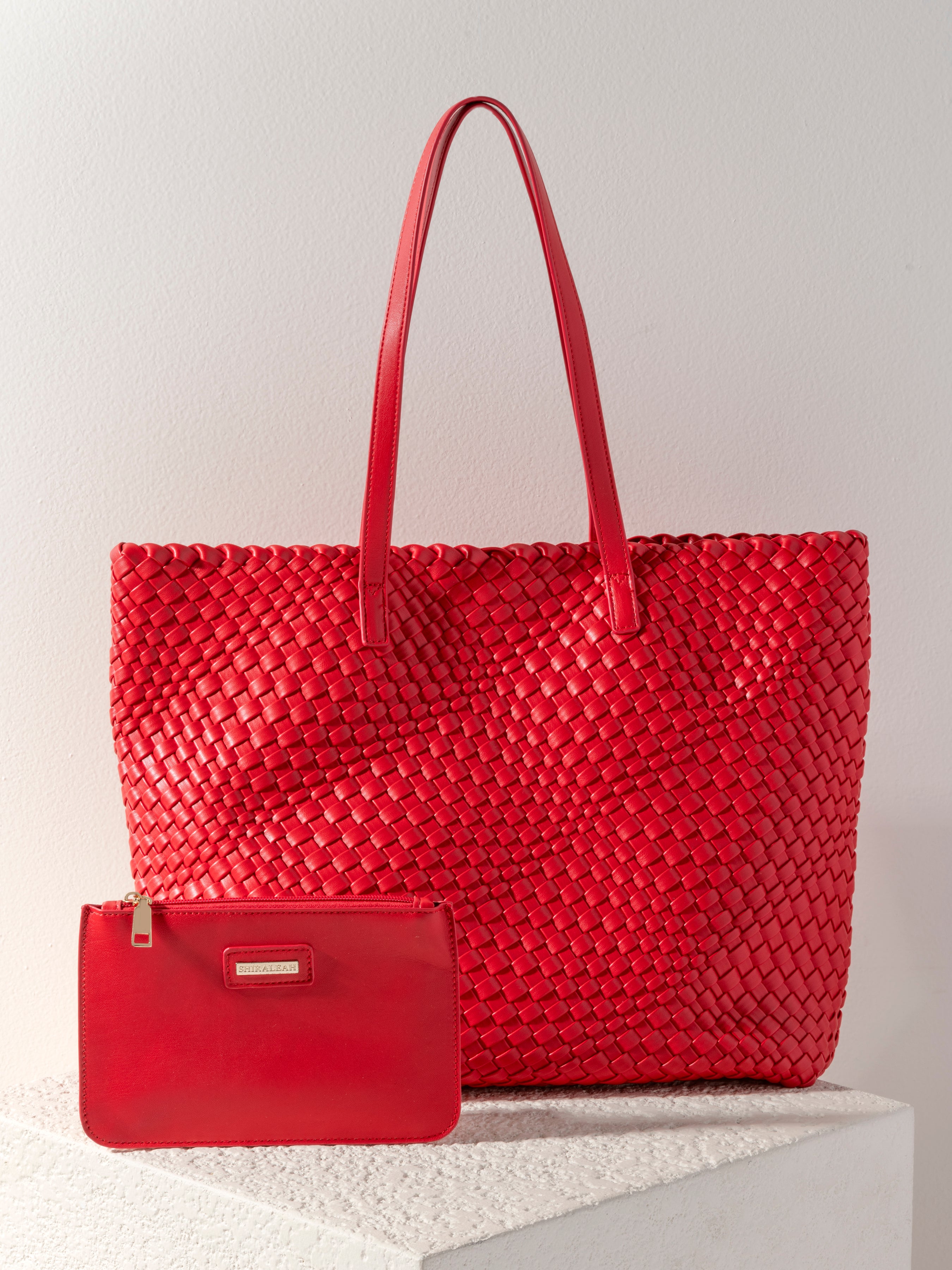 Shiraleah Blythe Tote, Red