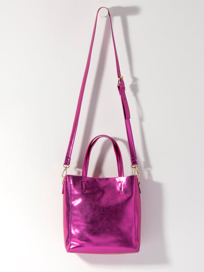 Shiraleah Maddie Mini Tote, Magenta