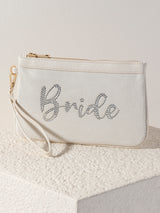 Shiraleah Bella "Bride" Wristlet, Ivory