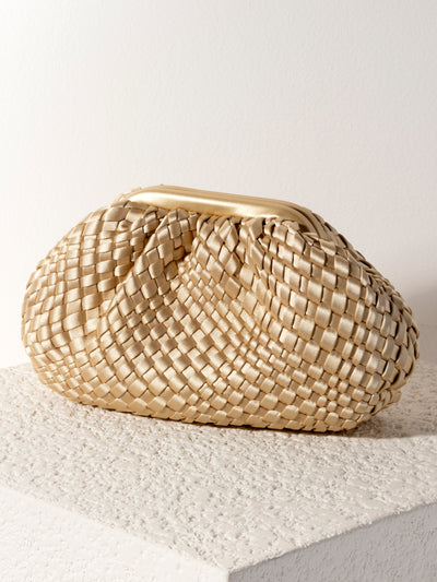 Shiraleah Bailey Clutch, Champagne