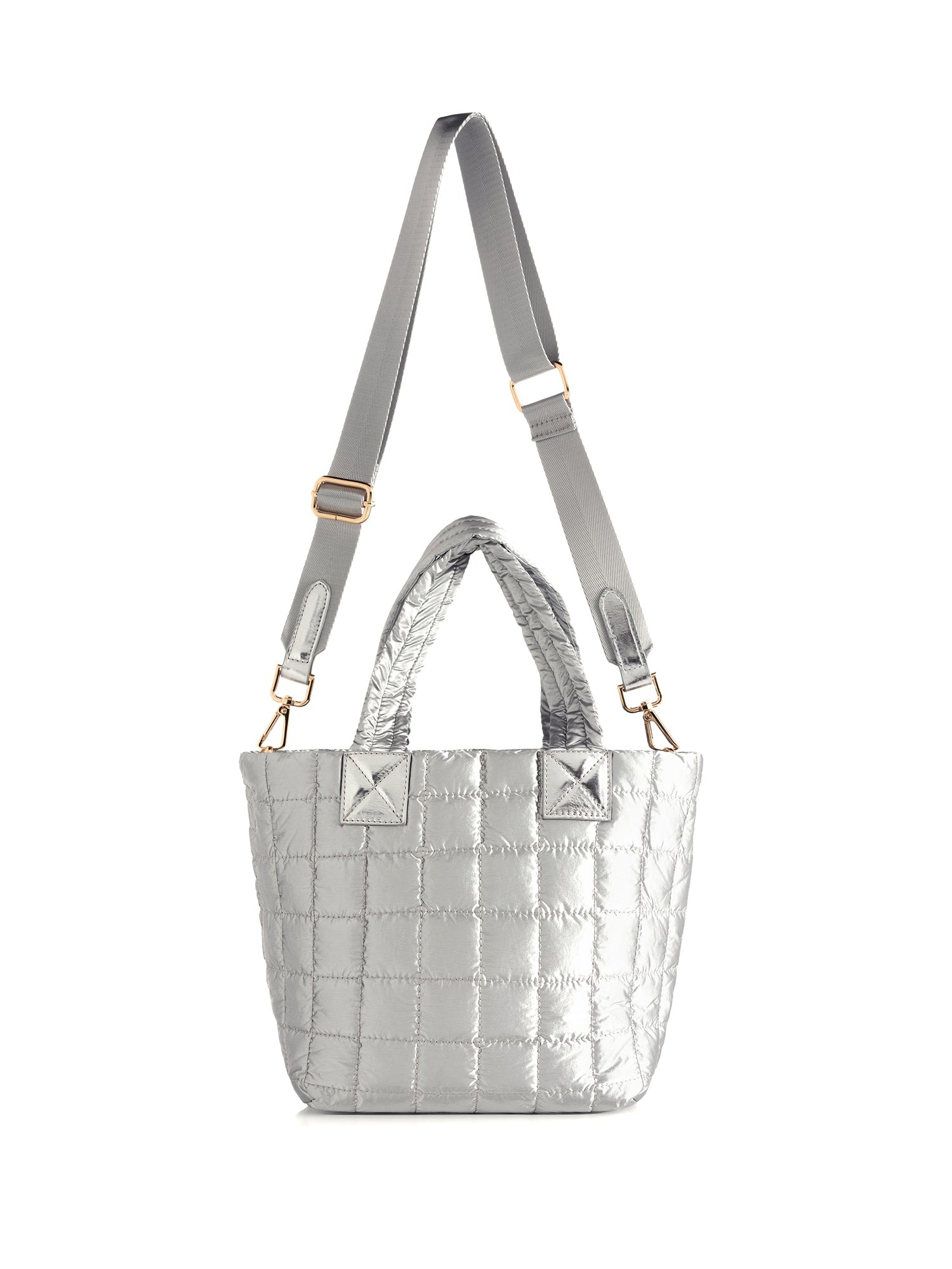 Shiraleah Logan Mini Tote Cross-Body SILVER