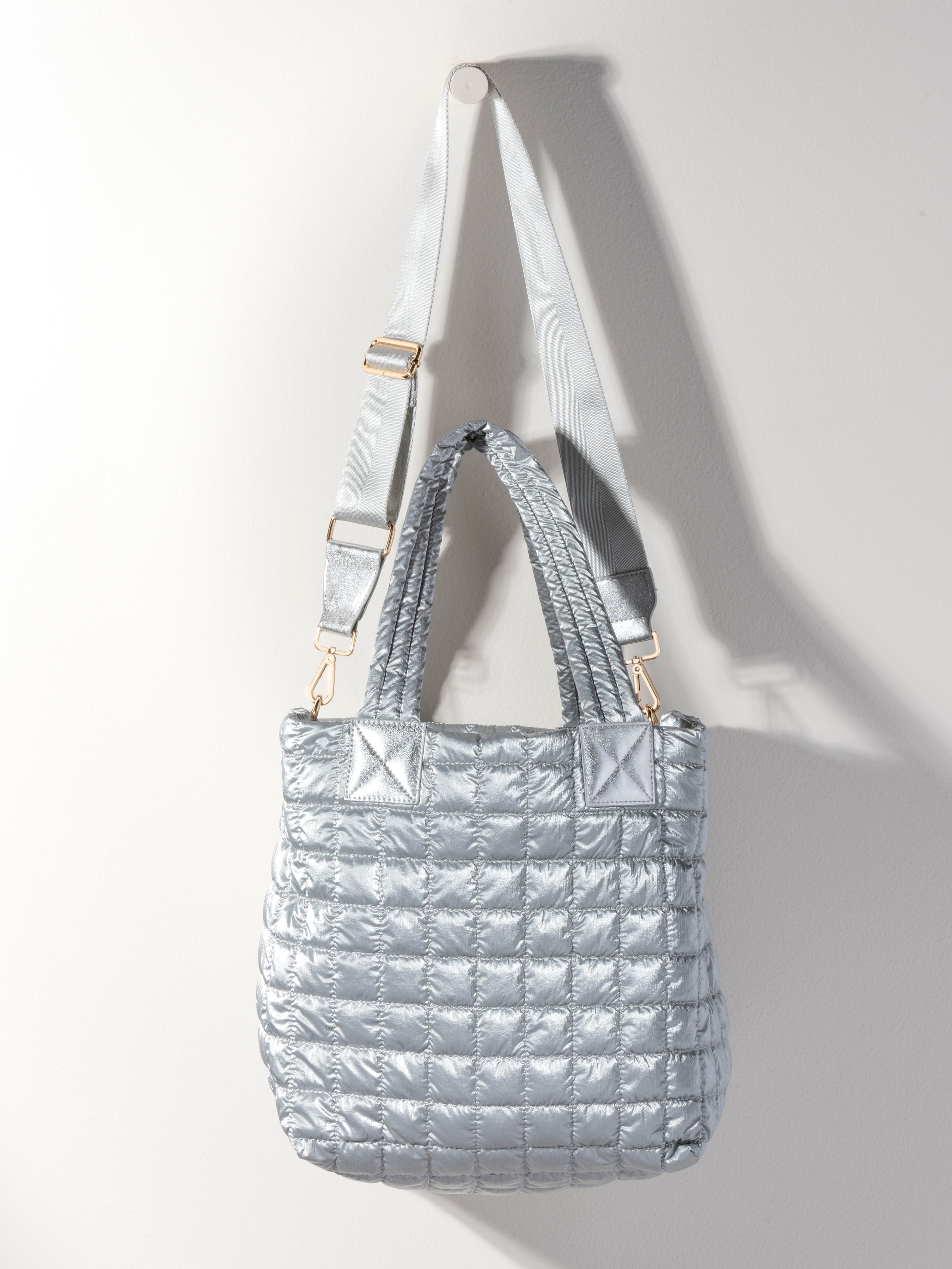 Shiraleah Logan Tote SILVER