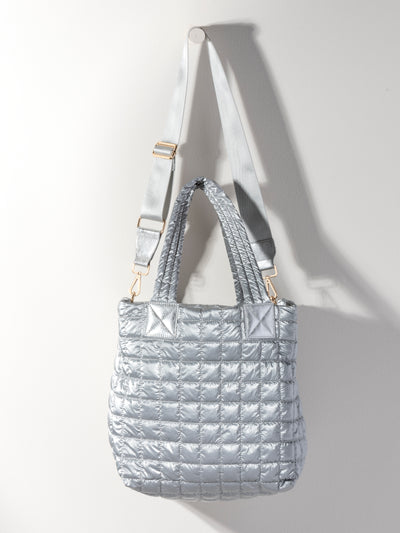 Shiraleah Logan Tote, Silver