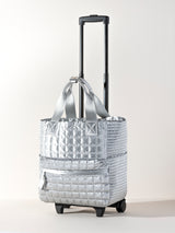 Shiraleah Logan Roller Tote, Silver