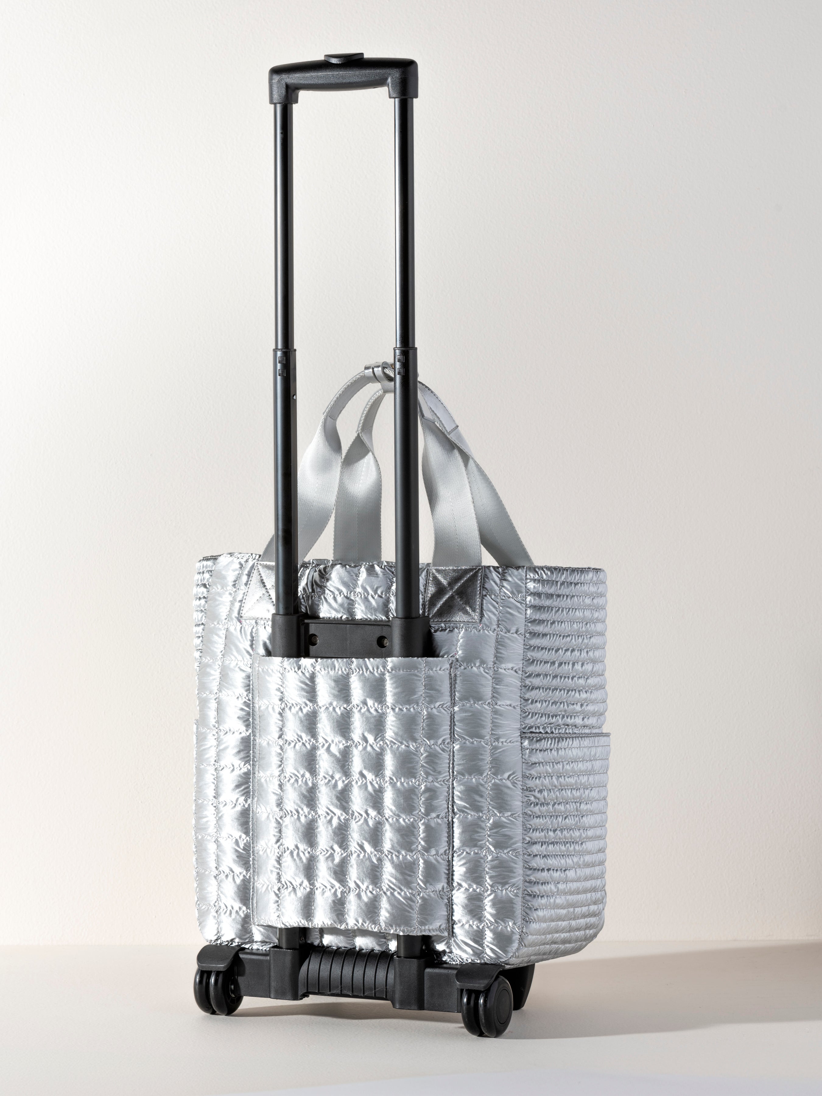 Shiraleah Logan Roller Tote SILVER