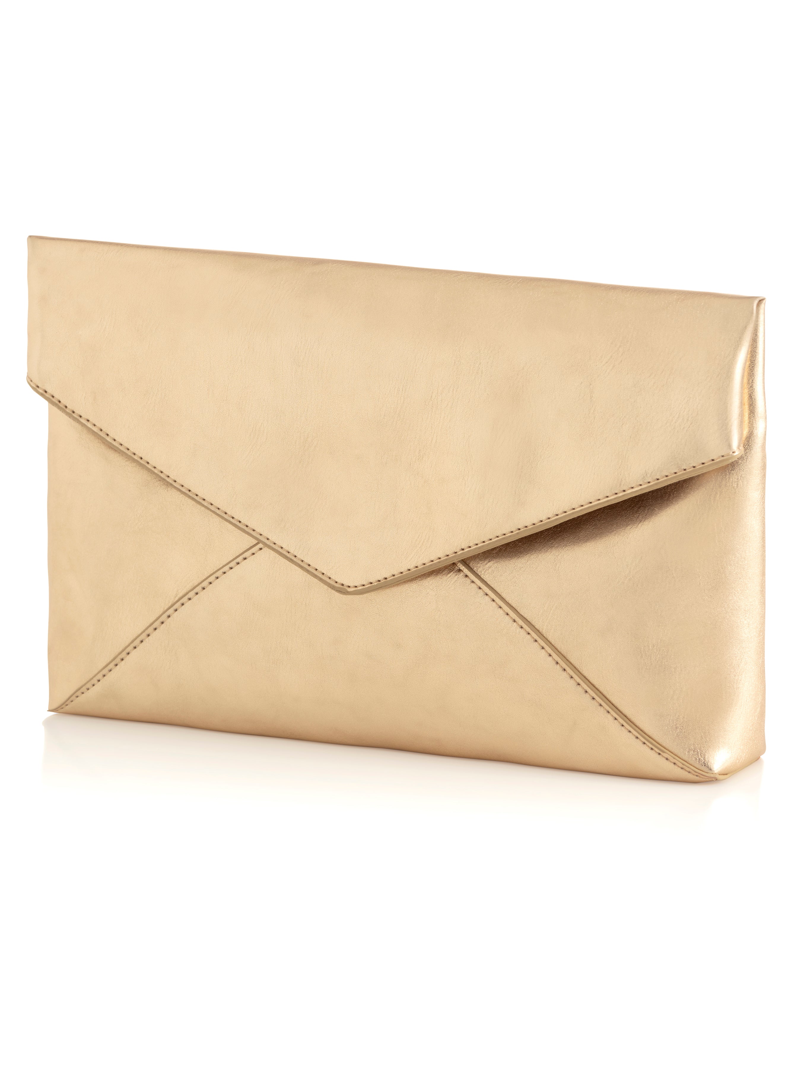 Shiraleah Maddie Envelope Clutch, Gold