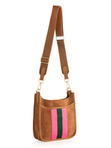 Shiraleah Blakely Mini Cross-Body, Walnut