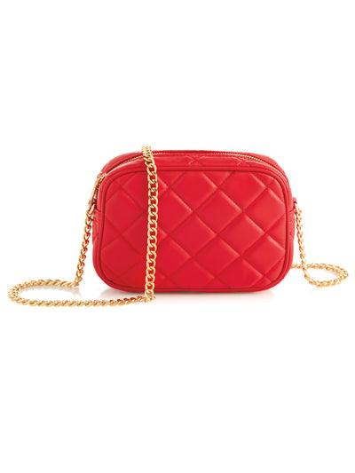 Shiraleah Mademoiselle Camera Bag, Red