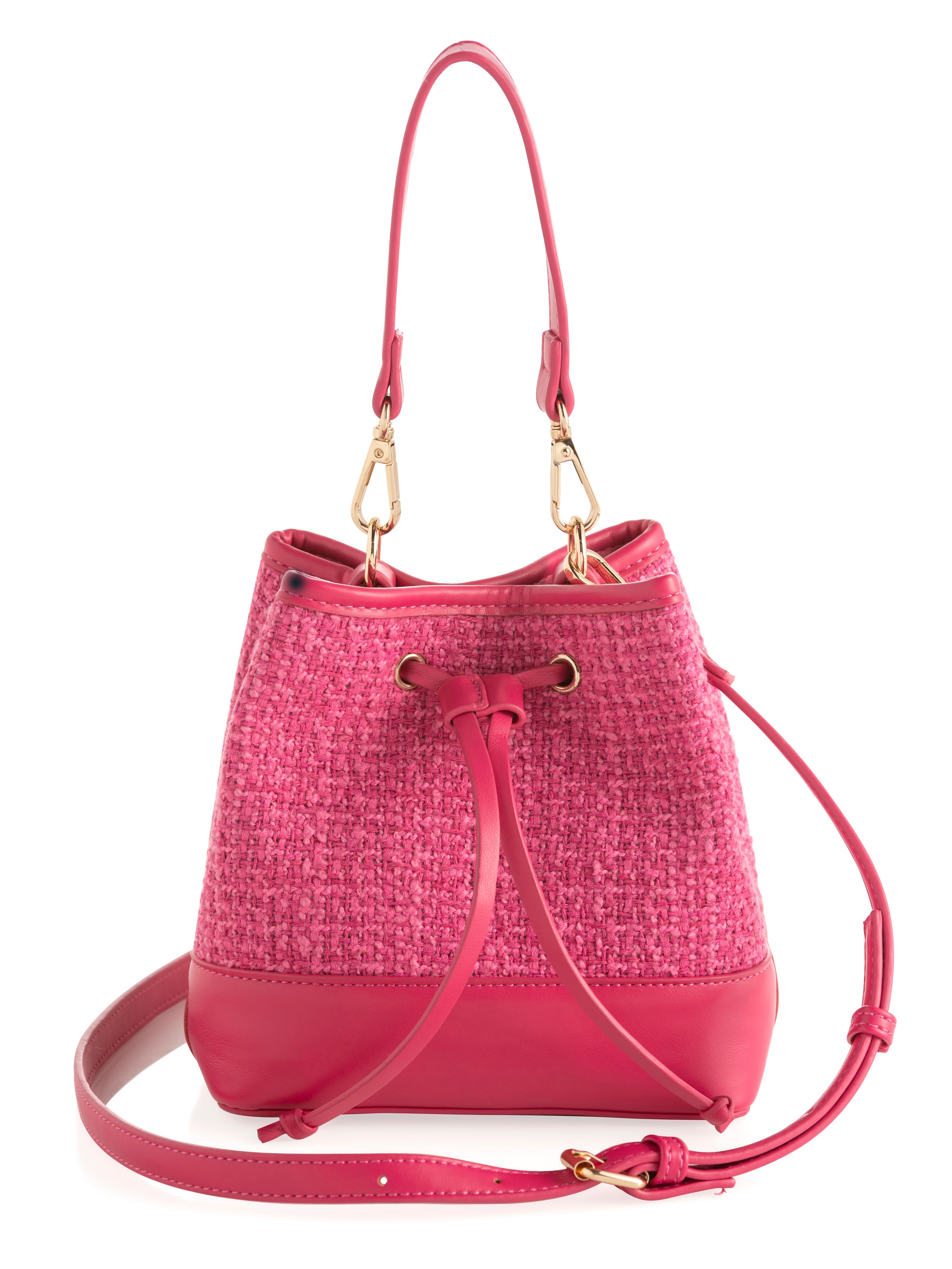 Shiraleah Billie Mini Bucket Bag, Pink