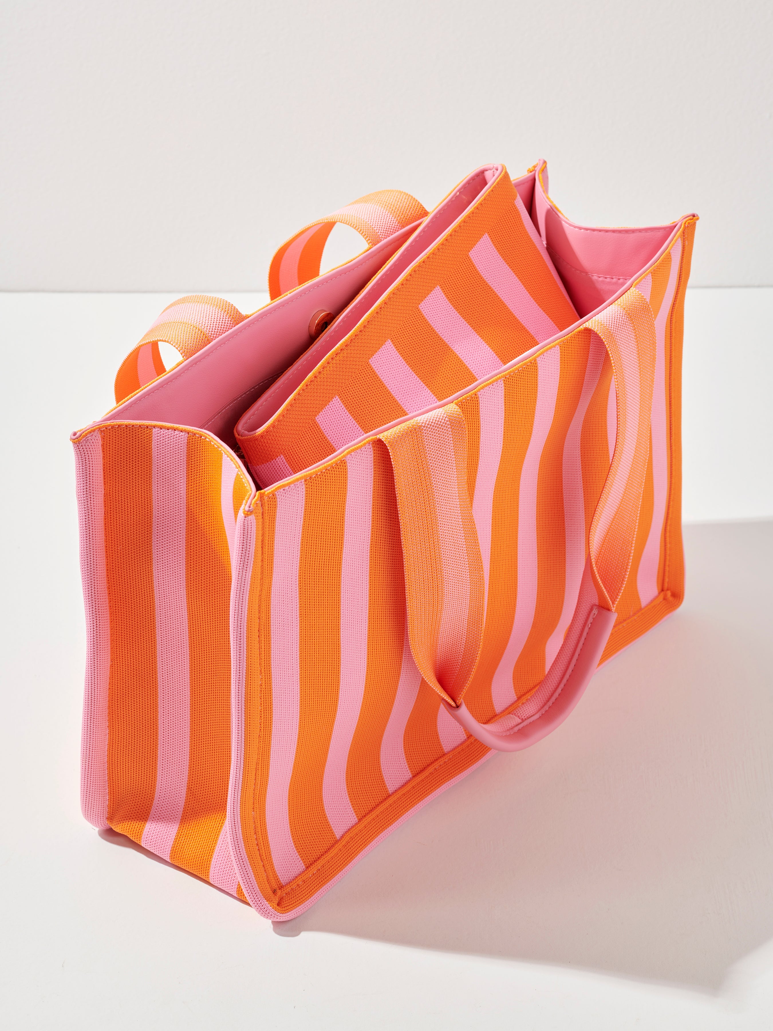 Shiraleah Isla Boxy Tote ORANGE