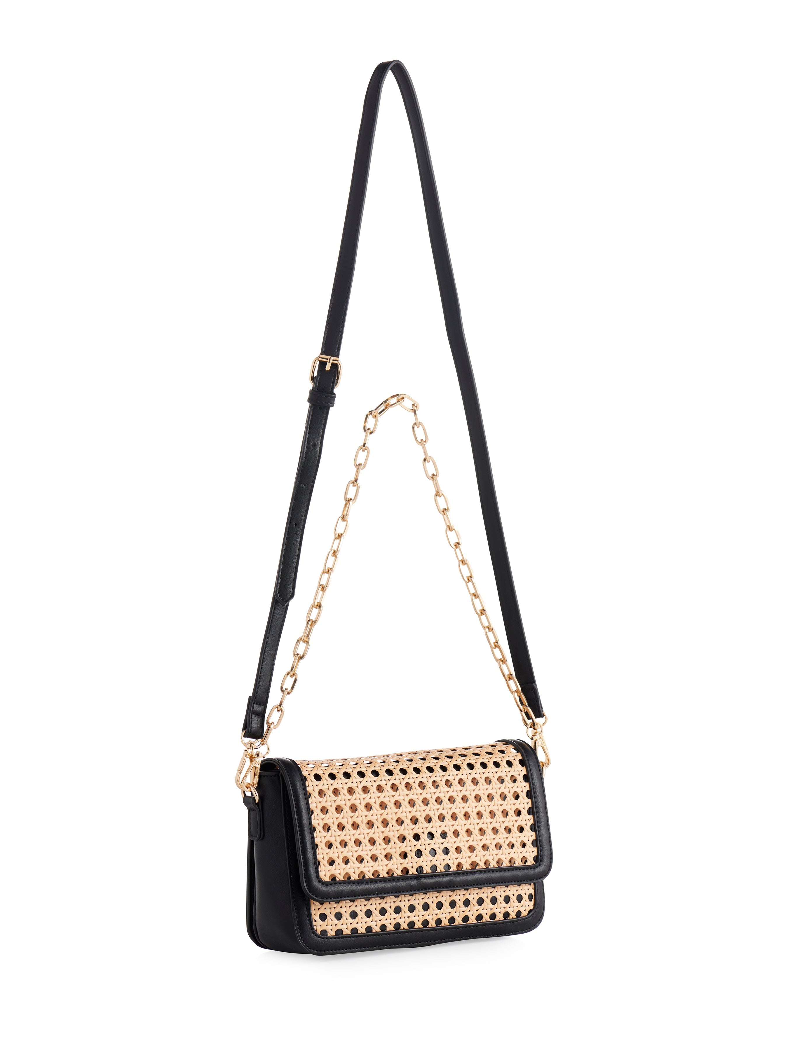 Shiraleah Soleil Shoulder Bag BLACK