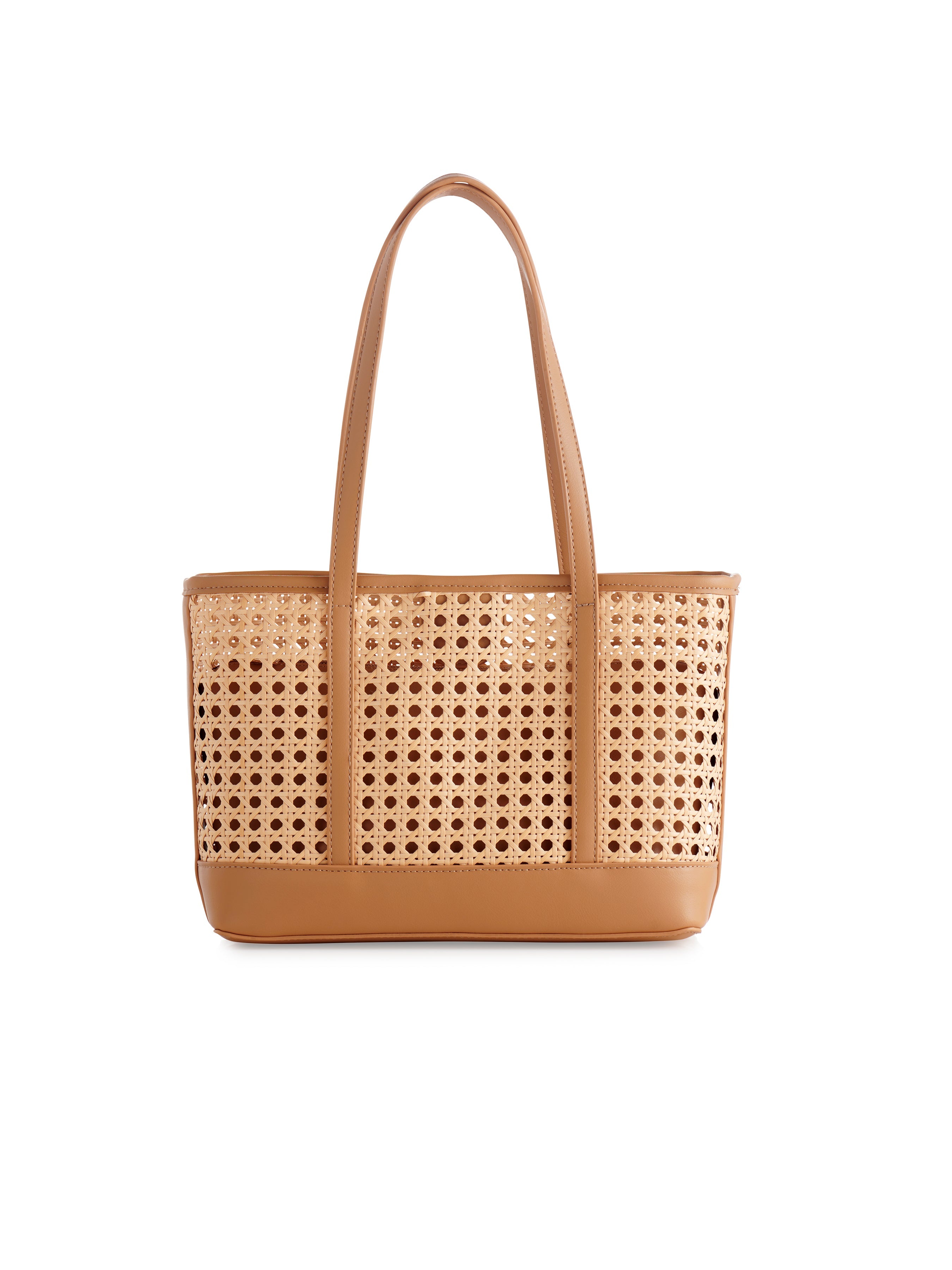 Shiraleah Soleil Mini Tote TAN