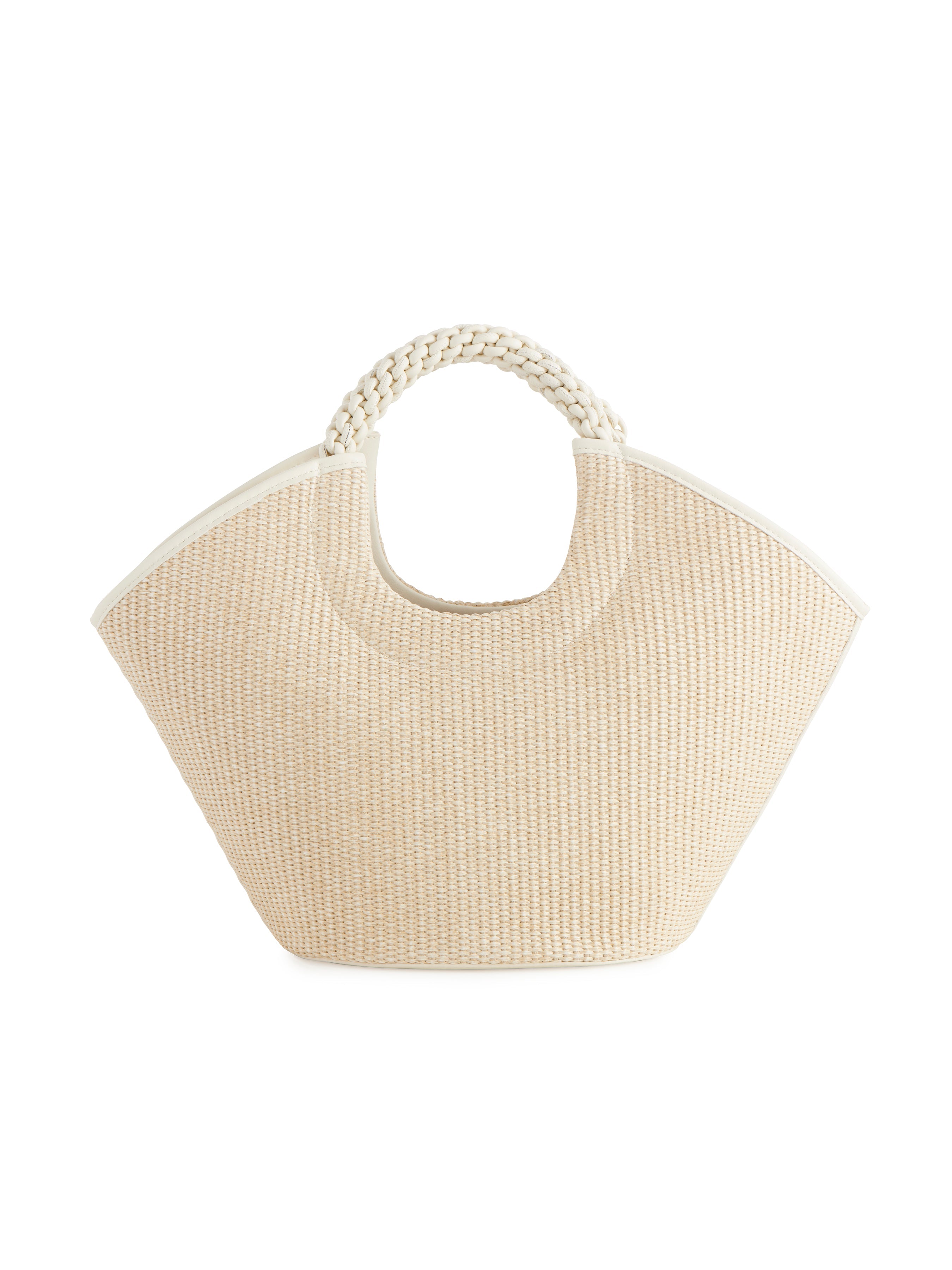 Shiraleah Clara Top Handle Bag IVORY