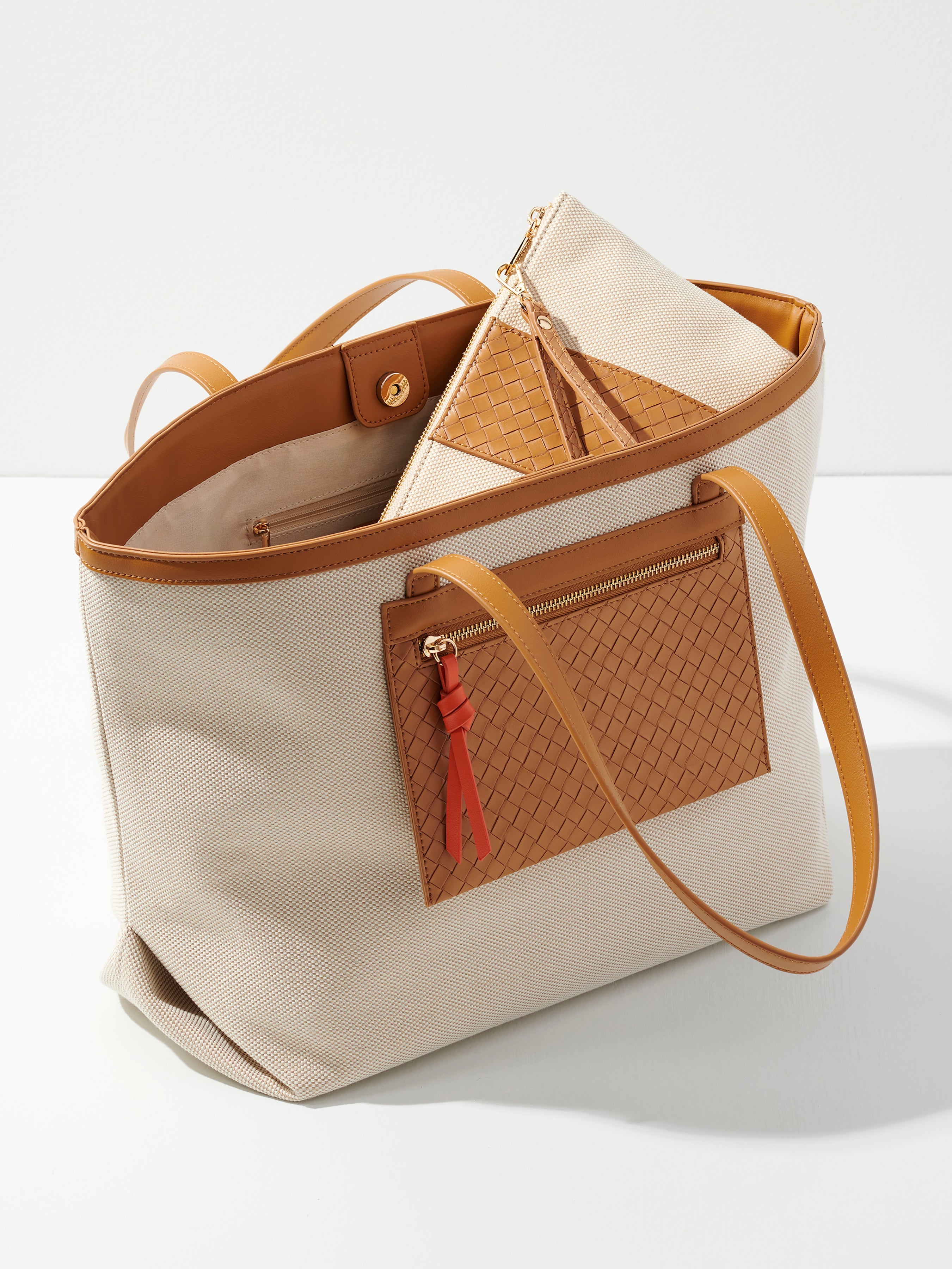 Shiraleah Frankie Tote NATURAL