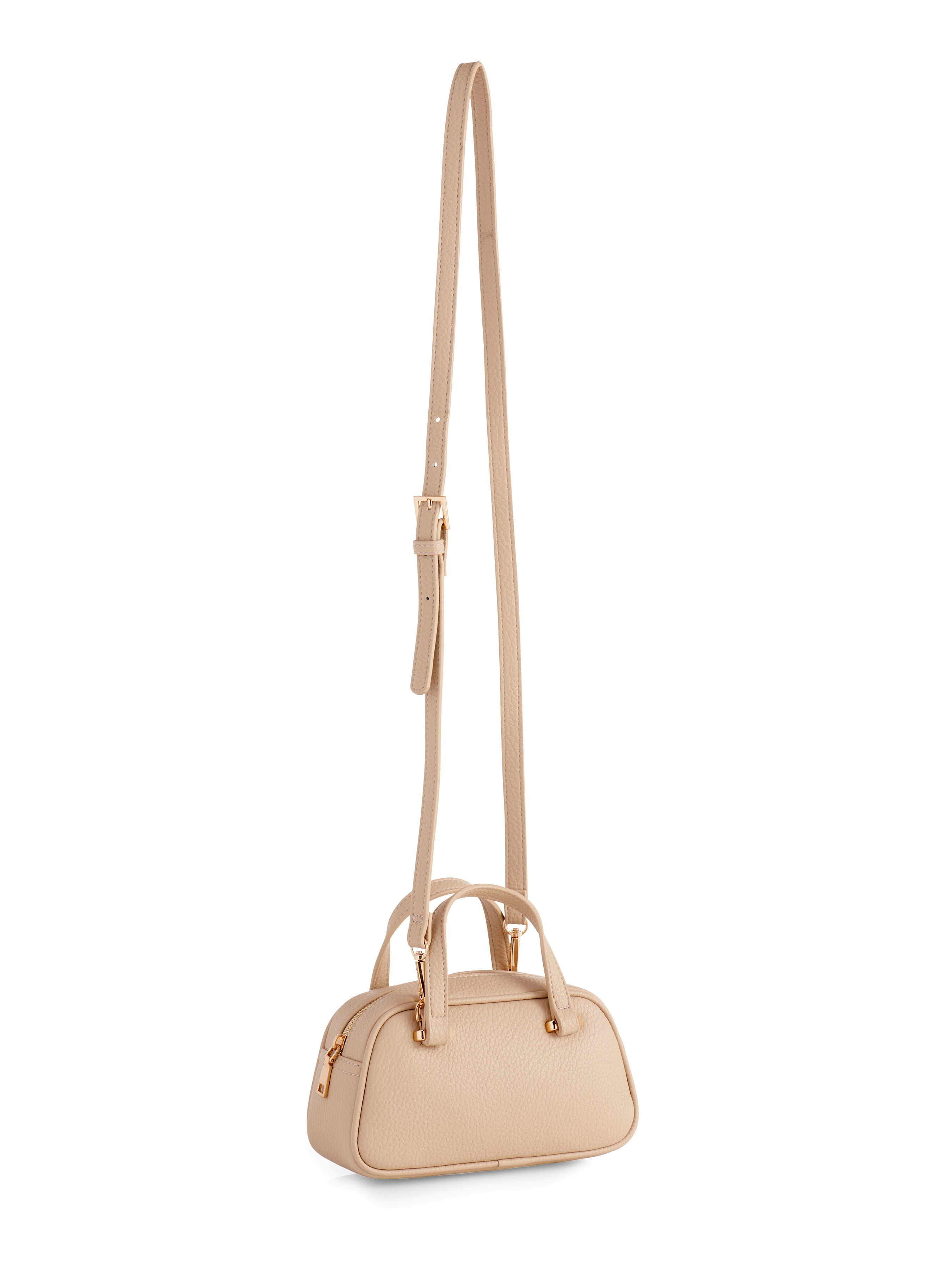 Shiraleah Vallerie Pebble Grain Mini Top Handle Bag PEBBLE