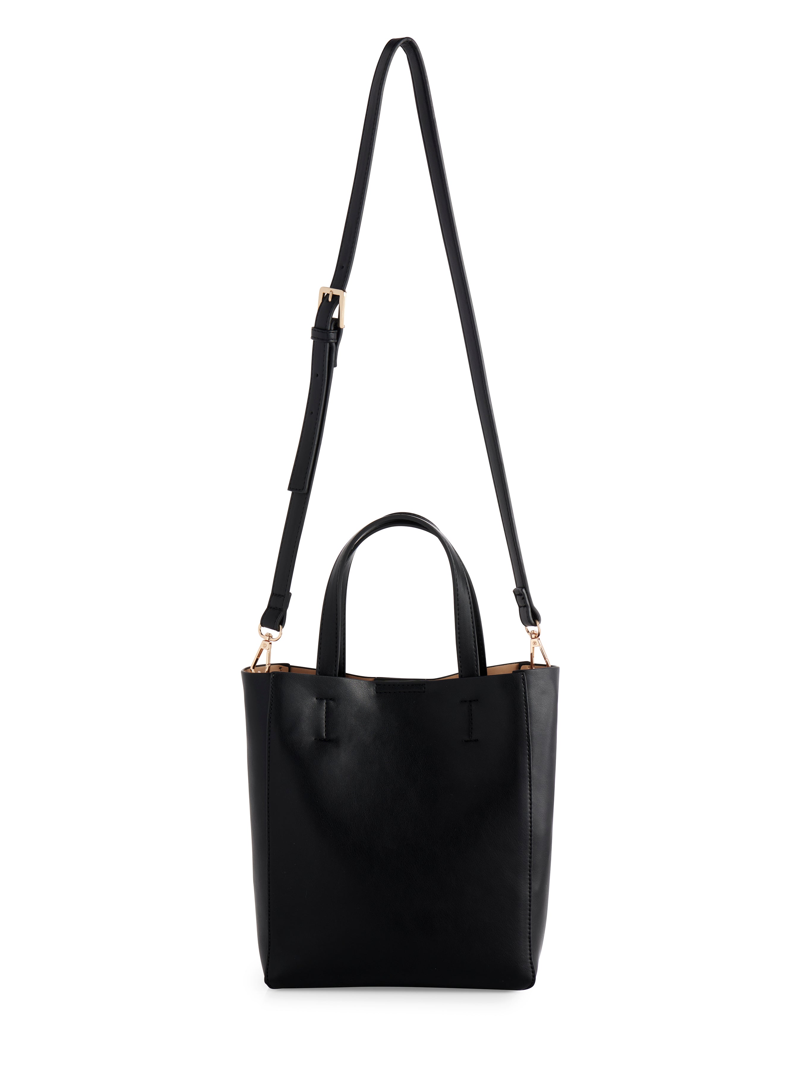 Shiraleah Lauren Mini Tote BLACK