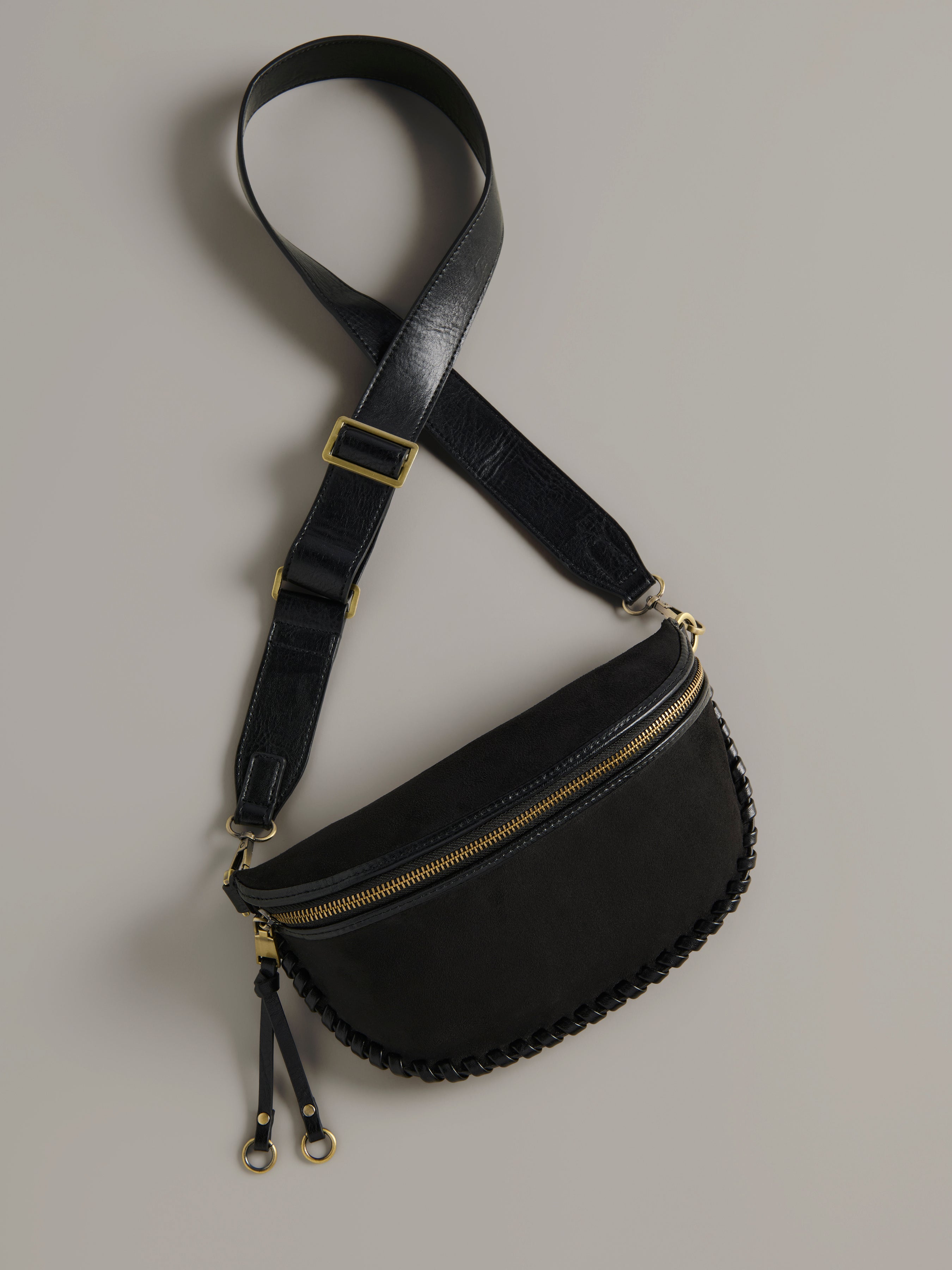 Shiraleah Piper Belt Bag BLACK