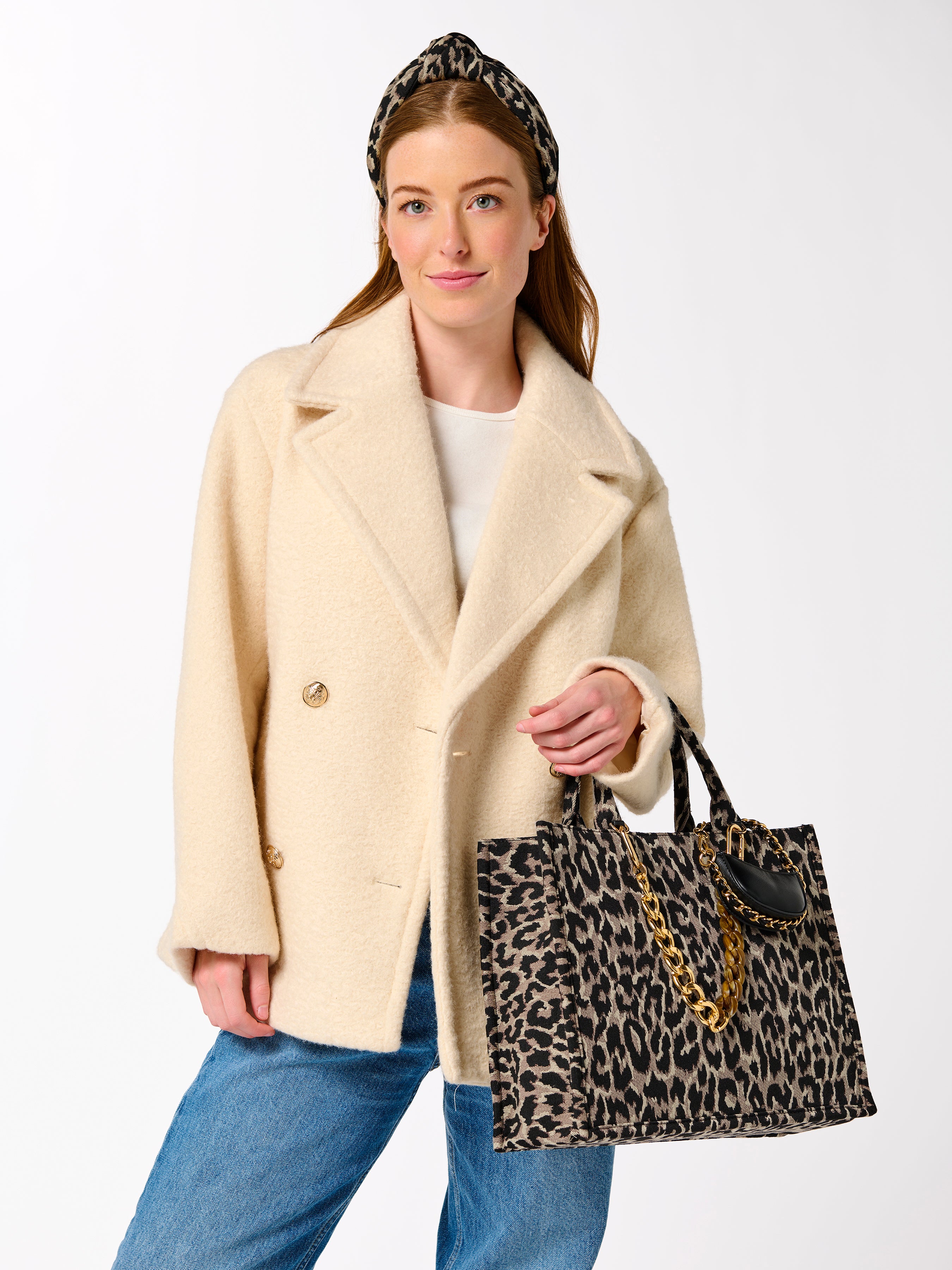 Shiraleah Leo Tote, Leopard