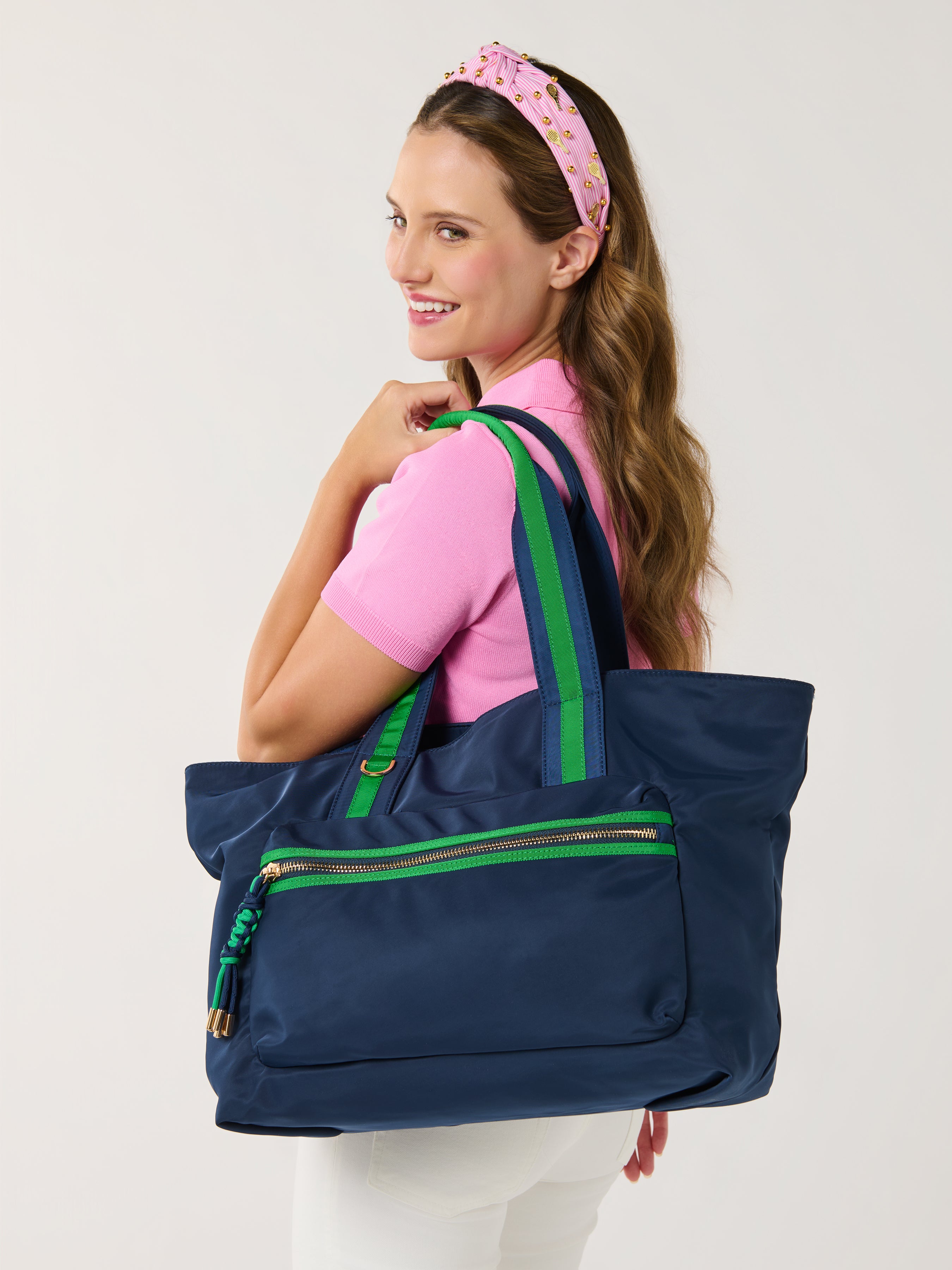 Shiraleah Jet Tote NAVY