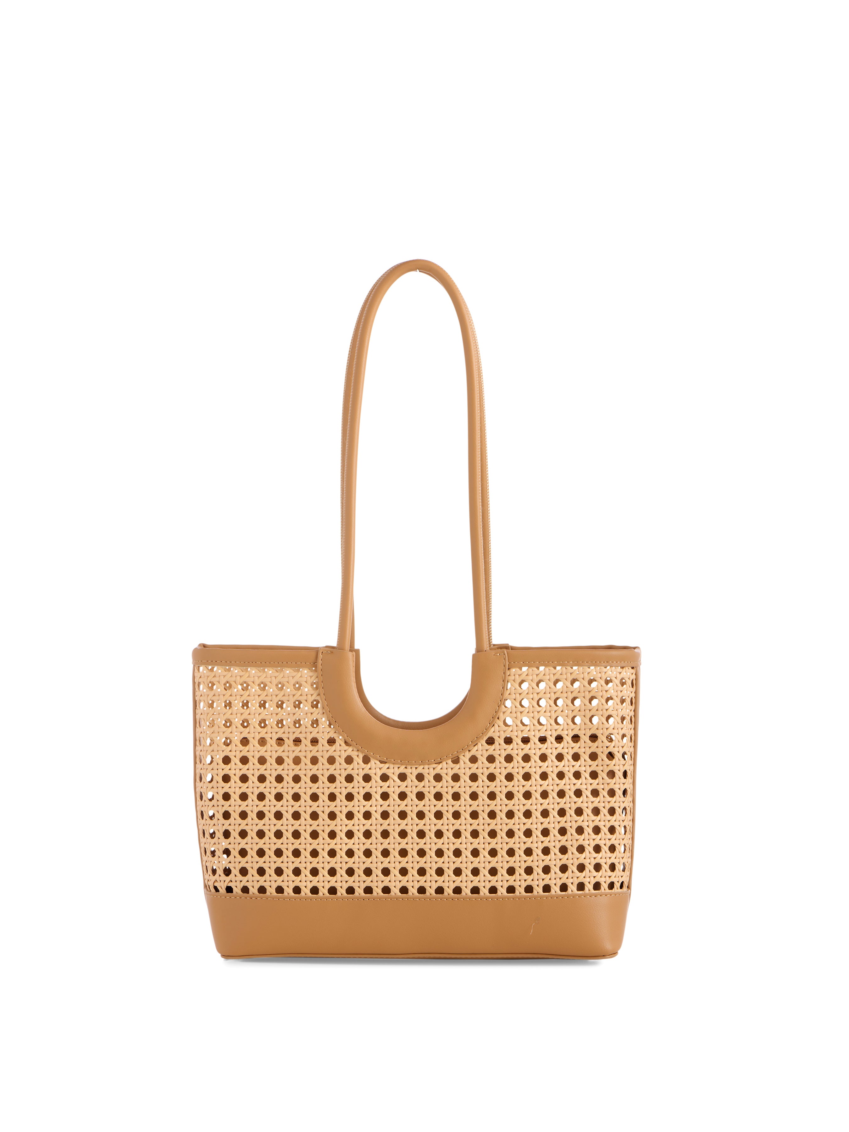 Shiraleah Lyra Mini Tote TAN