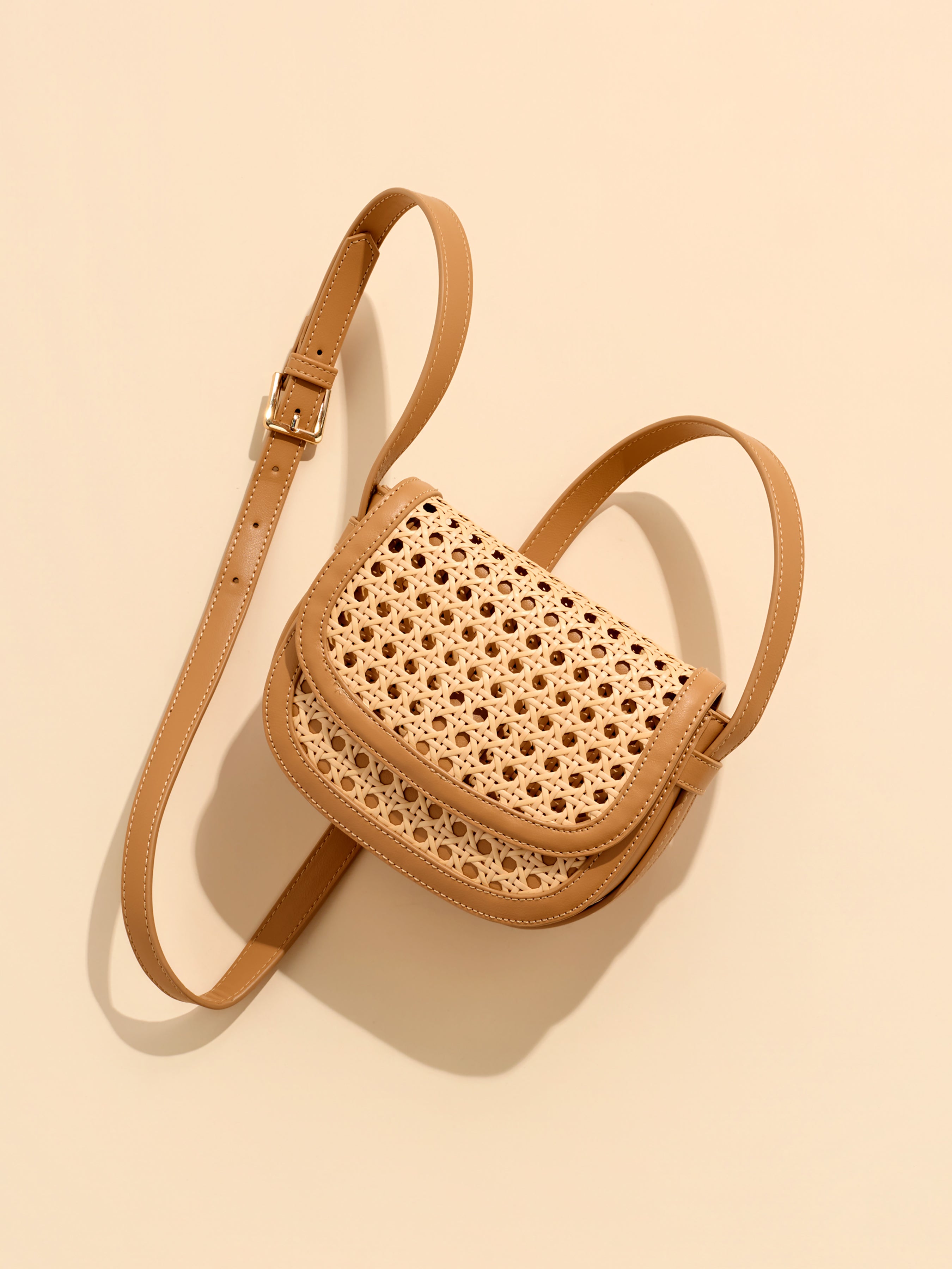 Shiraleah Lyra Cross-Body TAN