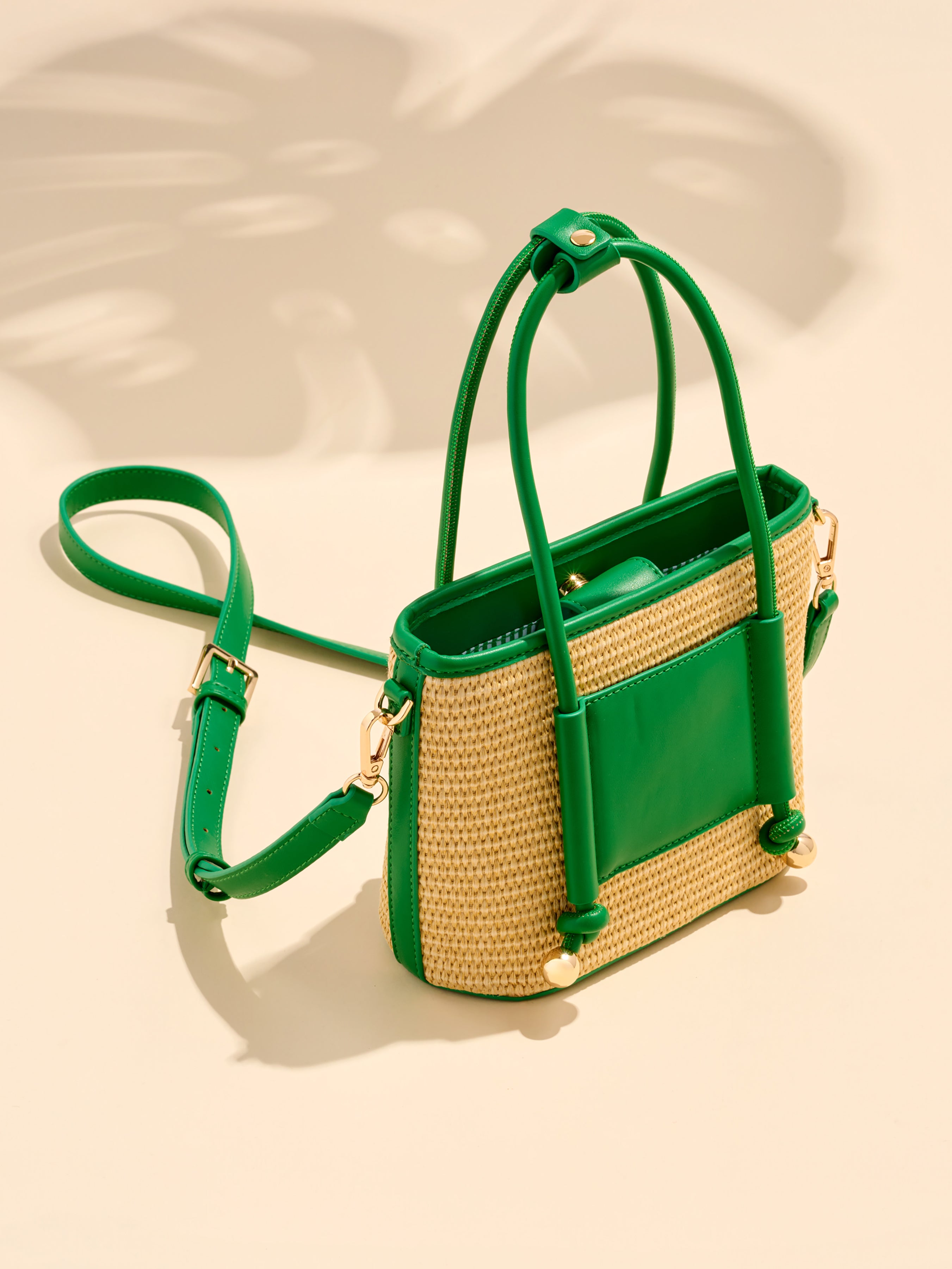 Shiraleah Salerno Mini Tote GREEN