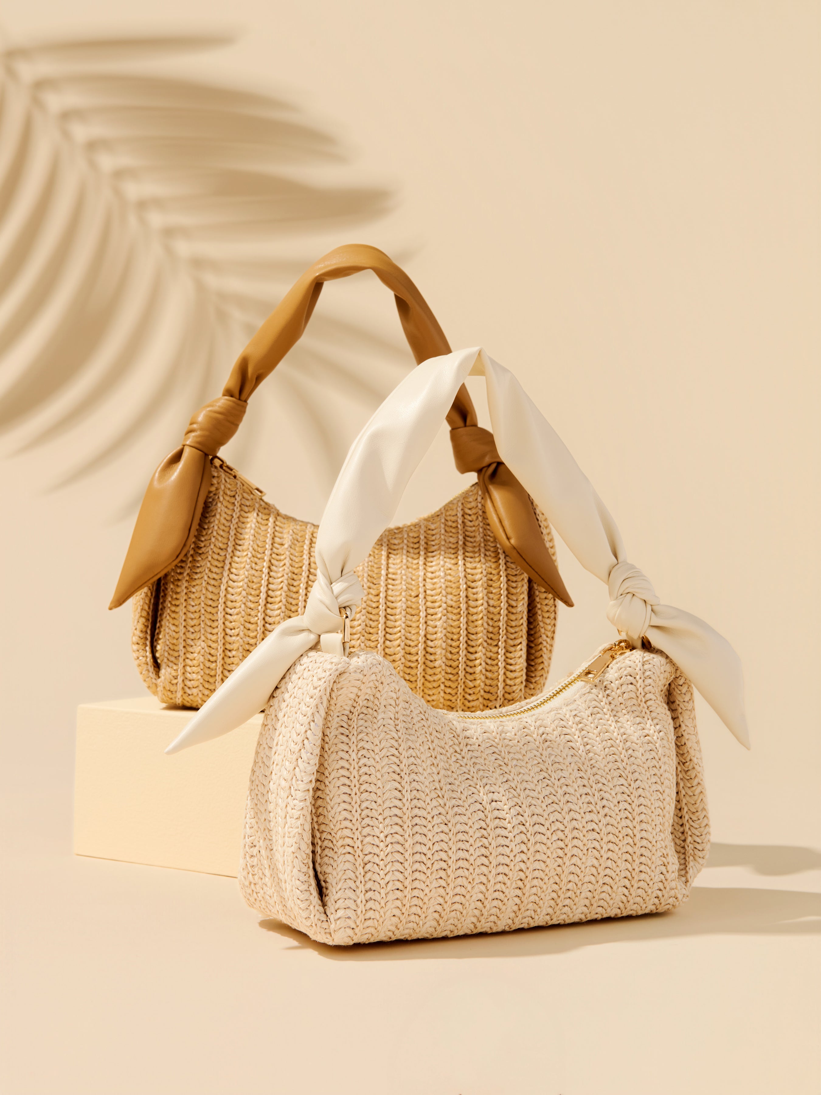 Shiraleah Riley Top Handle Bag IVORY