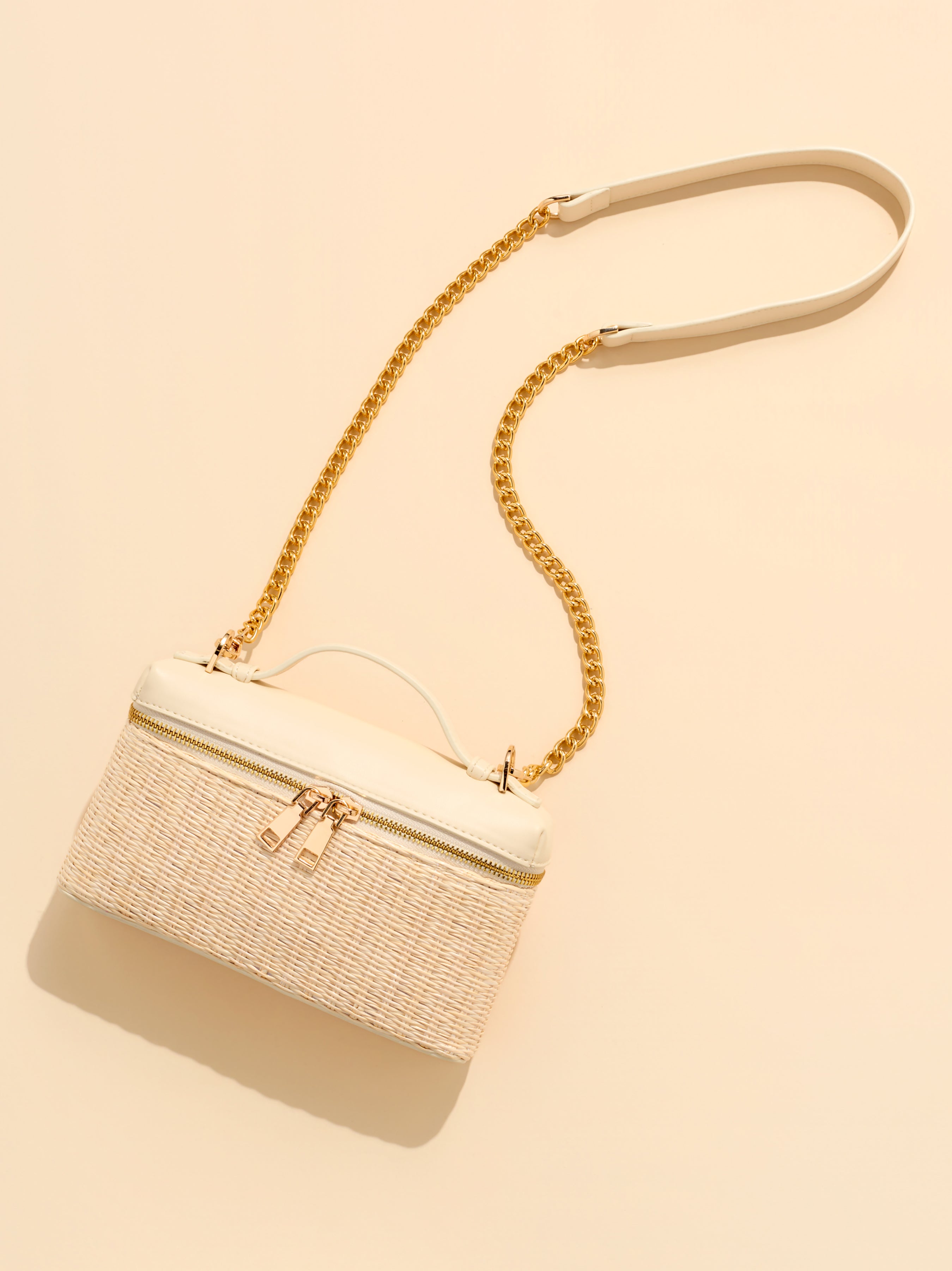 Shiraleah Riley Shoulder Bag IVORY