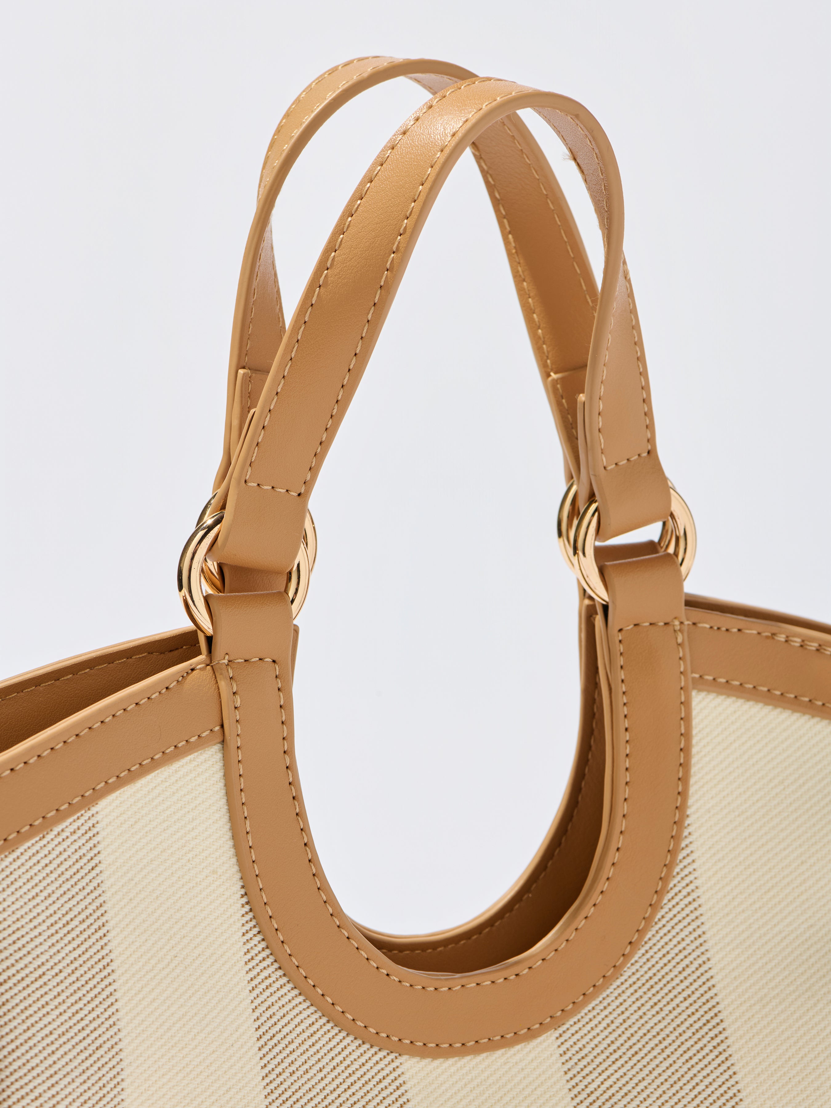 Shiraleah Positano Mini Tote TAN