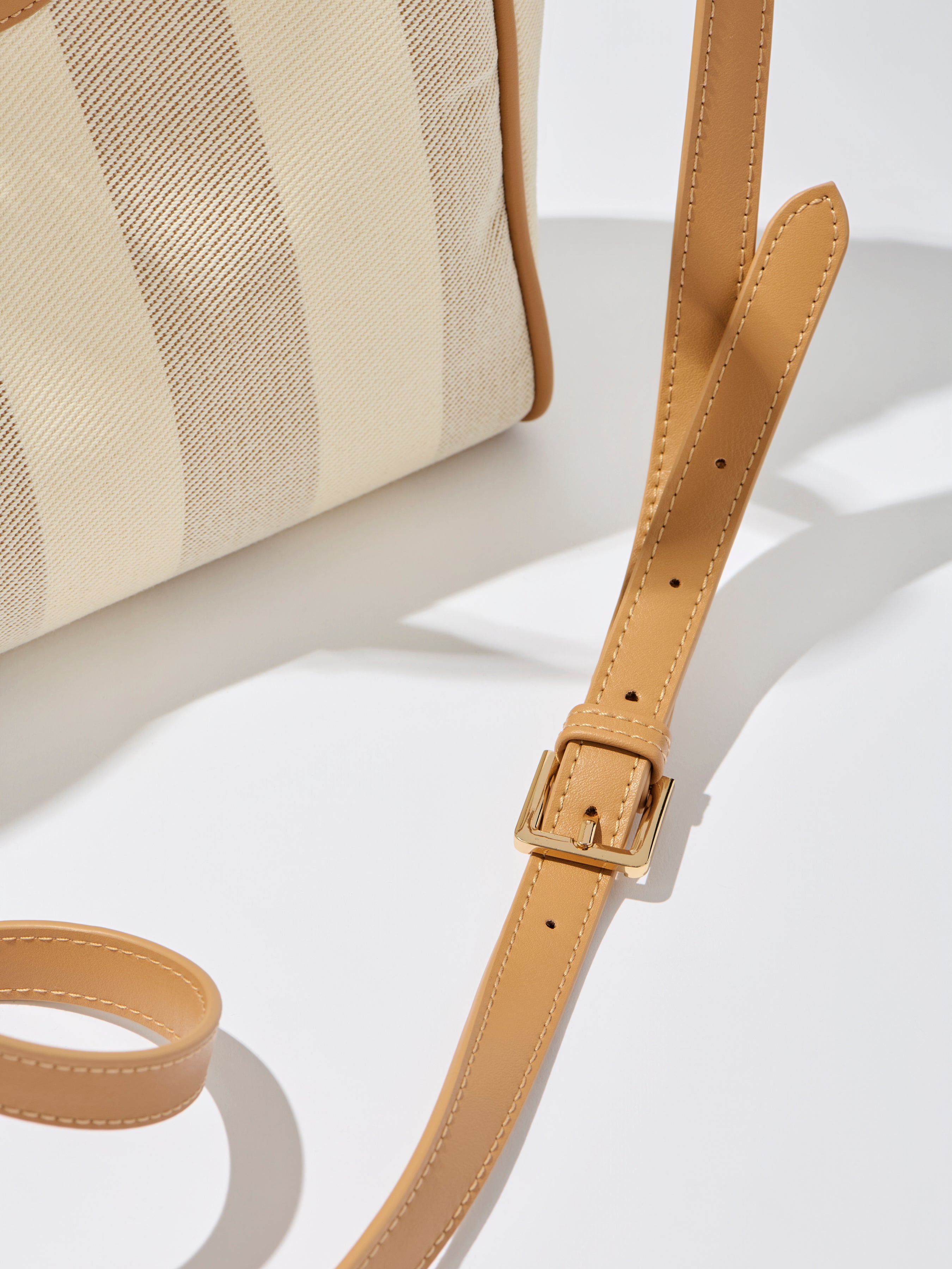 Shiraleah Positano Mini Tote TAN