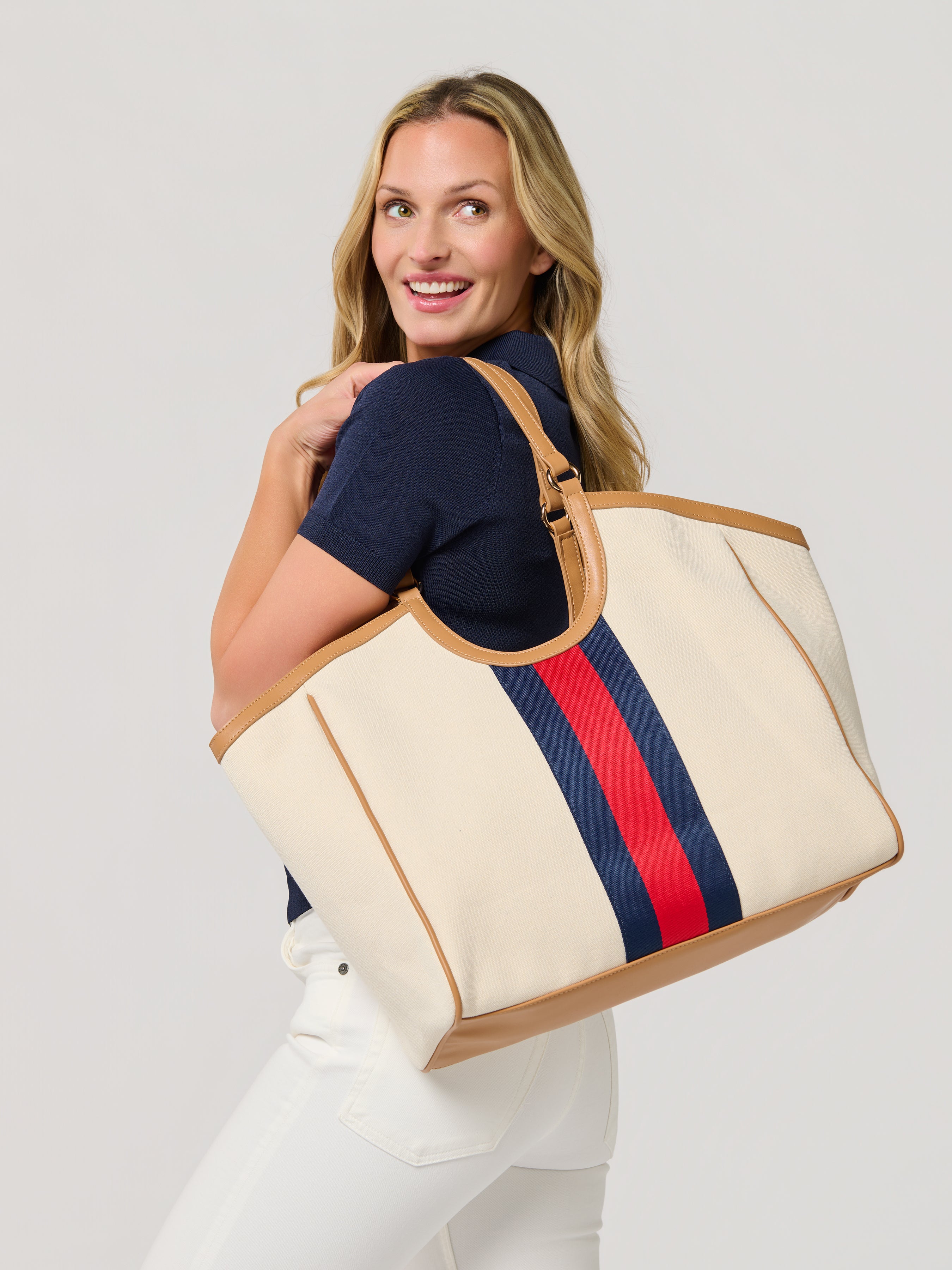 Shiraleah Scala Tote IVORY